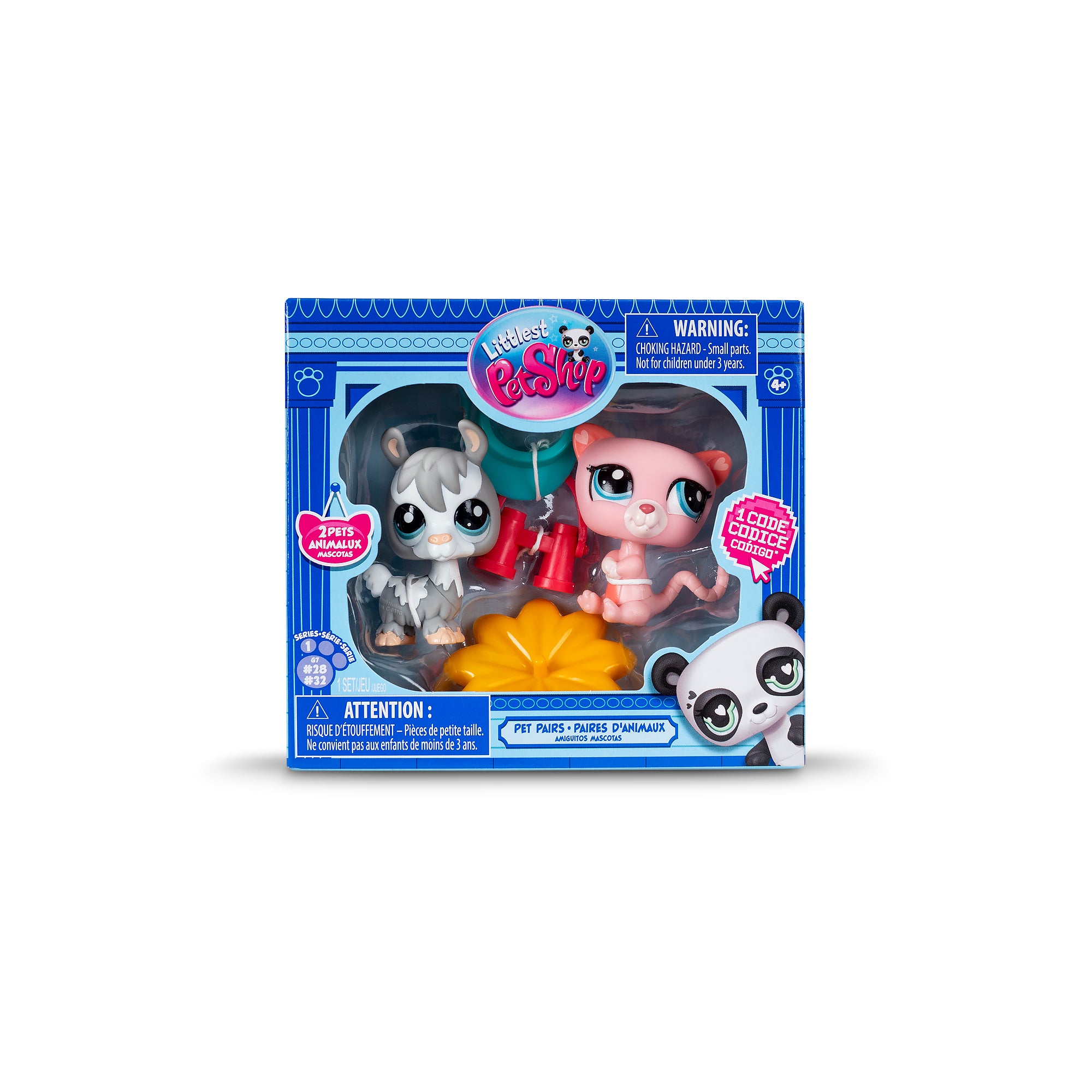 Littlest Pet Shop Pet Pairs 2 Pack - Alpaca & Rodent #28/32