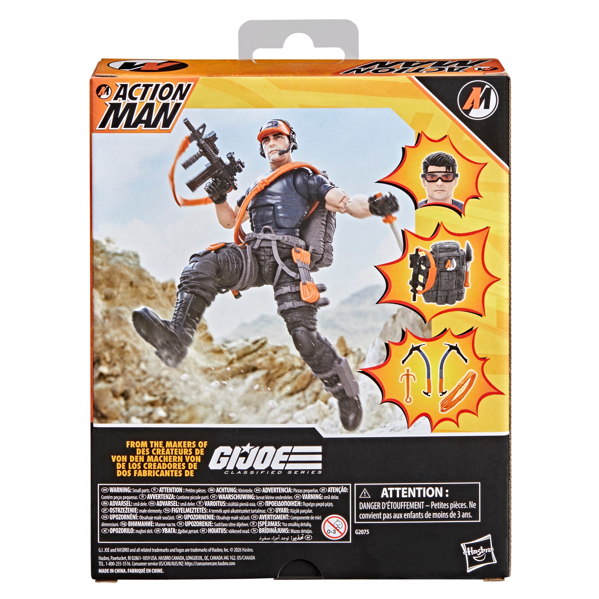 PRE-ORDER G.I. Joe Classified Series Action Man