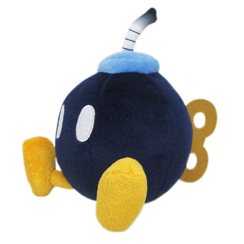 Nintendo Super Mario All-Stars Bob Omb 6" Plush