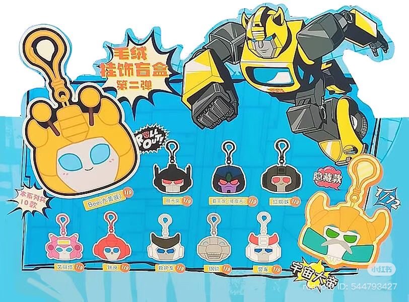 Transformers Mini Plush Pendant Blind Box Wave 2 BOX OF 9