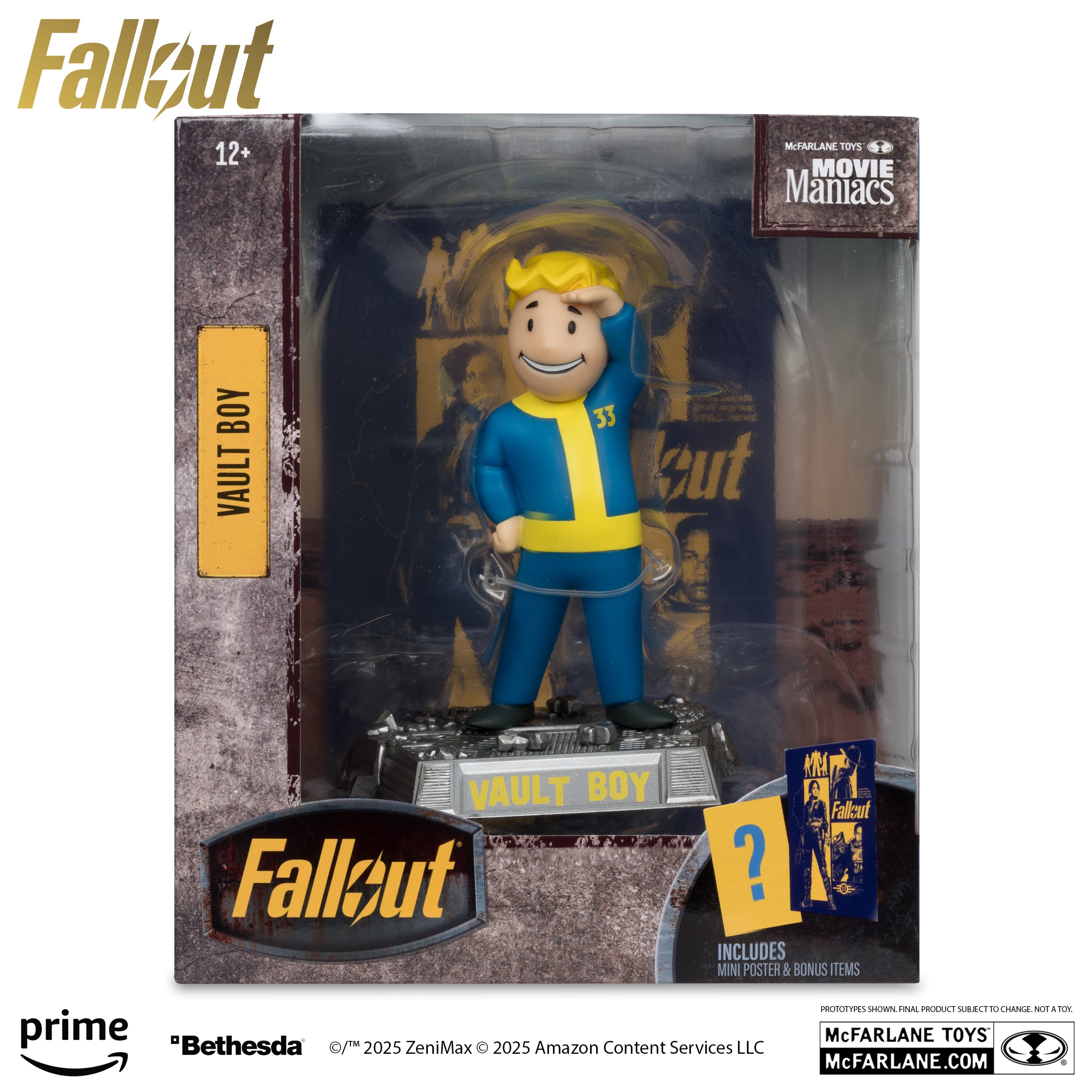 Fallout (McFarlane Toys) Movie Maniacs Vault Boy (Version 3)