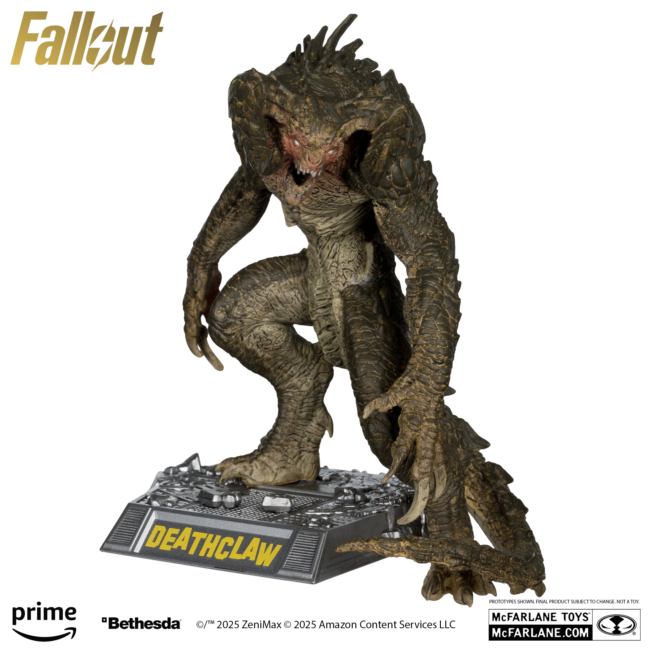 Fallout (McFarlane Toys) Movie Maniacs Deathclaw Posed Figure