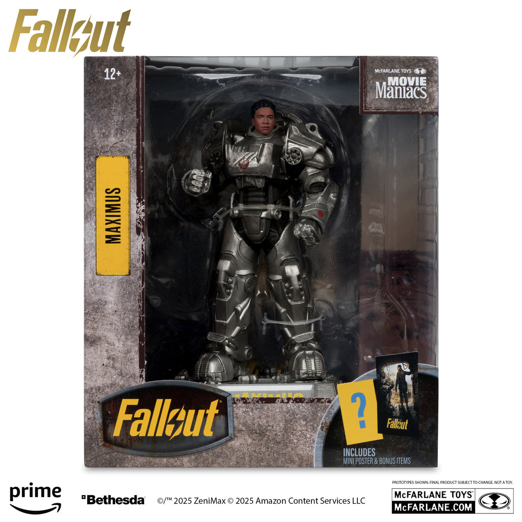 Fallout (McFarlane Toys) Movie Maniacs Maximus Posed Figure – In