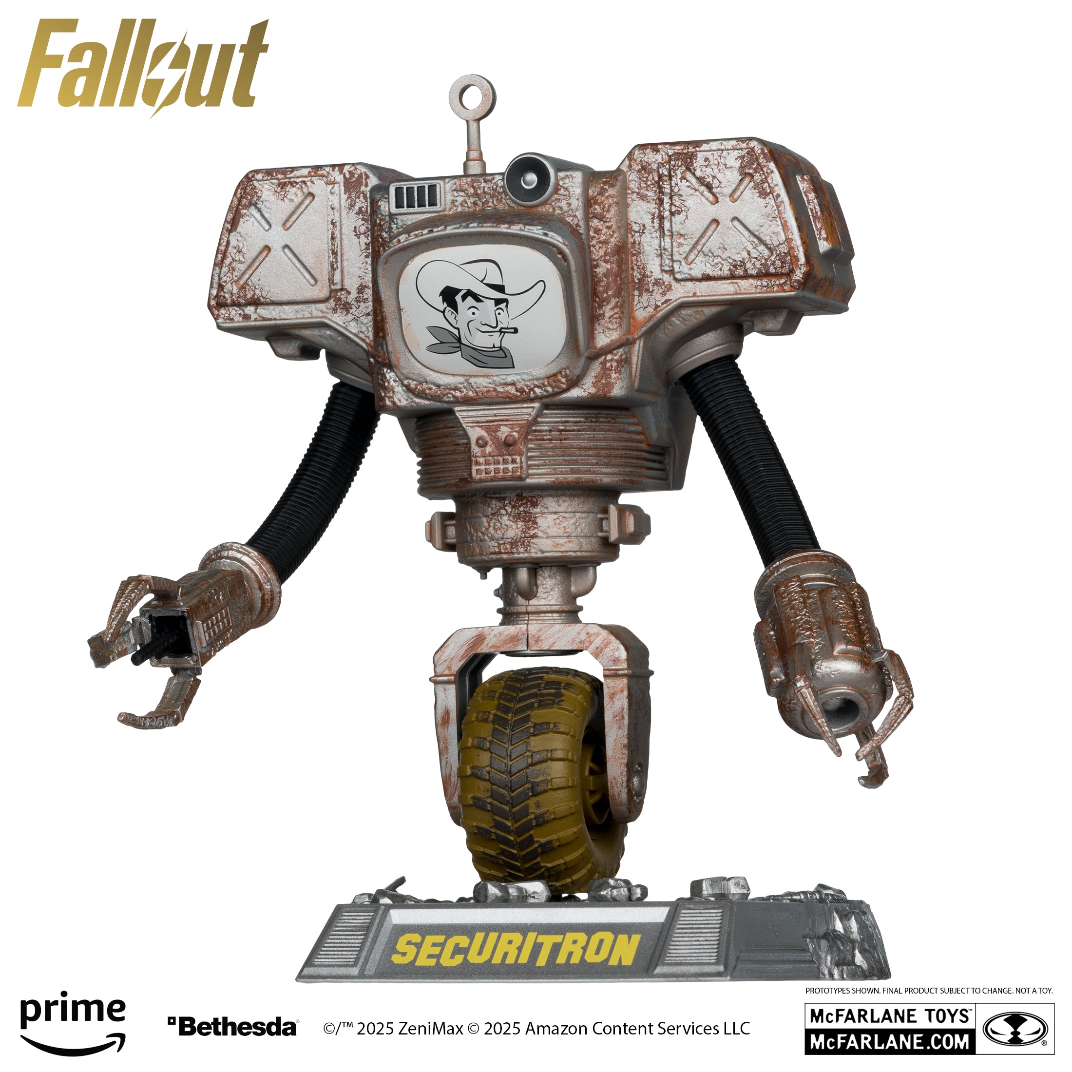 Fallout (McFarlane Toys) Movie Maniacs Securitron Posed Figure