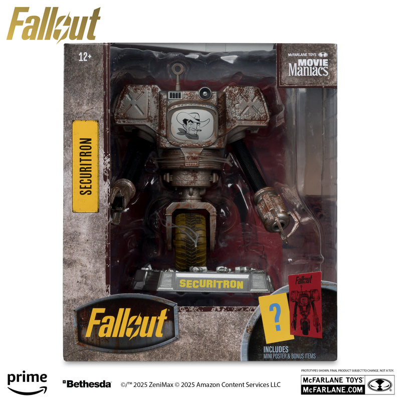 Fallout (McFarlane Toys) Movie Maniacs Securitron Posed Figure