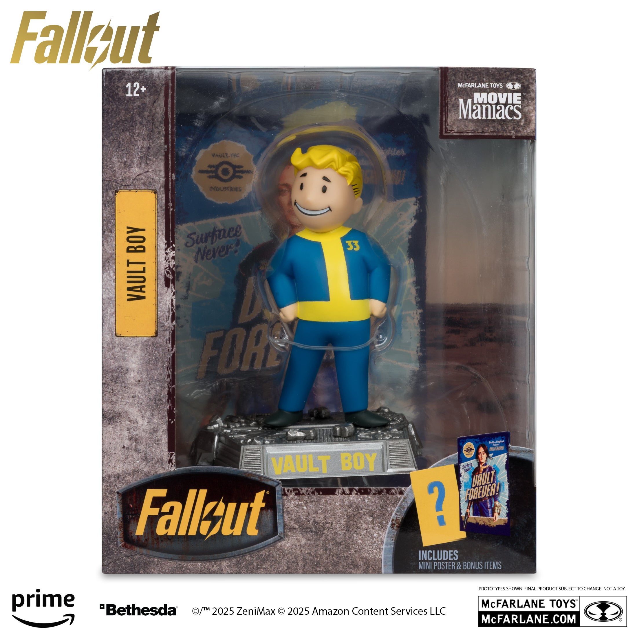 Fallout (McFarlane Toys) Movie Maniacs Vault Boy (Version 2)