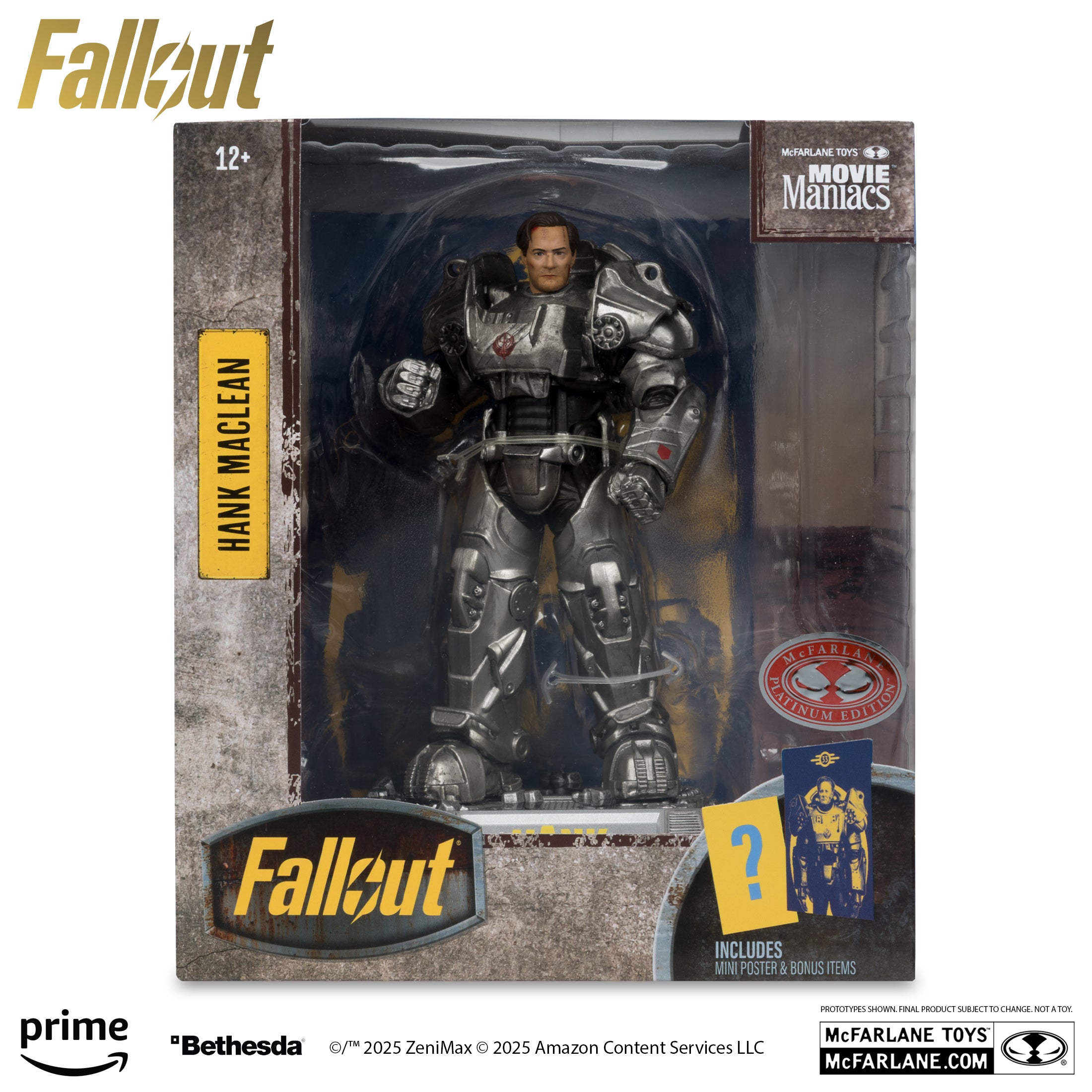 Fallout (McFarlane Toys) Movie Maniacs Hank Maclean Posed Figure