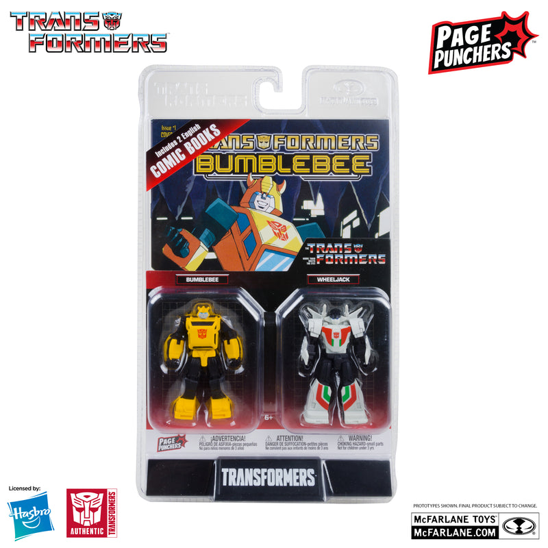 Transformers Page Punchers 3" Bumblebee & Wheeljack