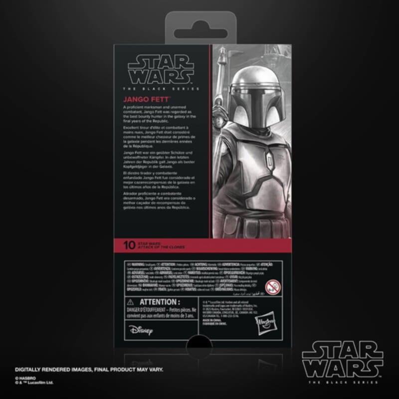 PRE-ORDER Star Wars Black Series (Attack of the Clones) Jango Fett