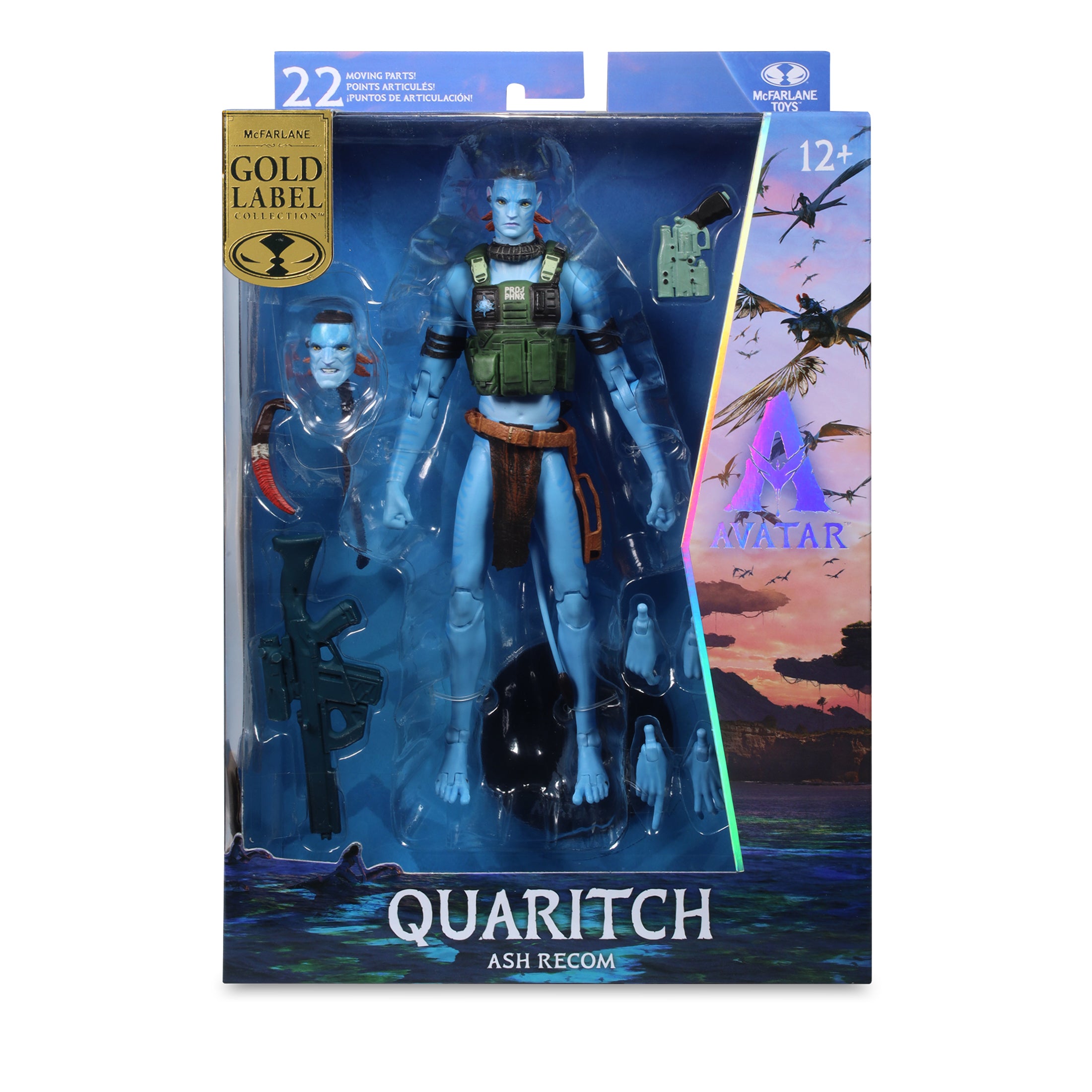 Avatar Collector Edition Fire & Ash Quaritch Ash Recom GOLD LABEL