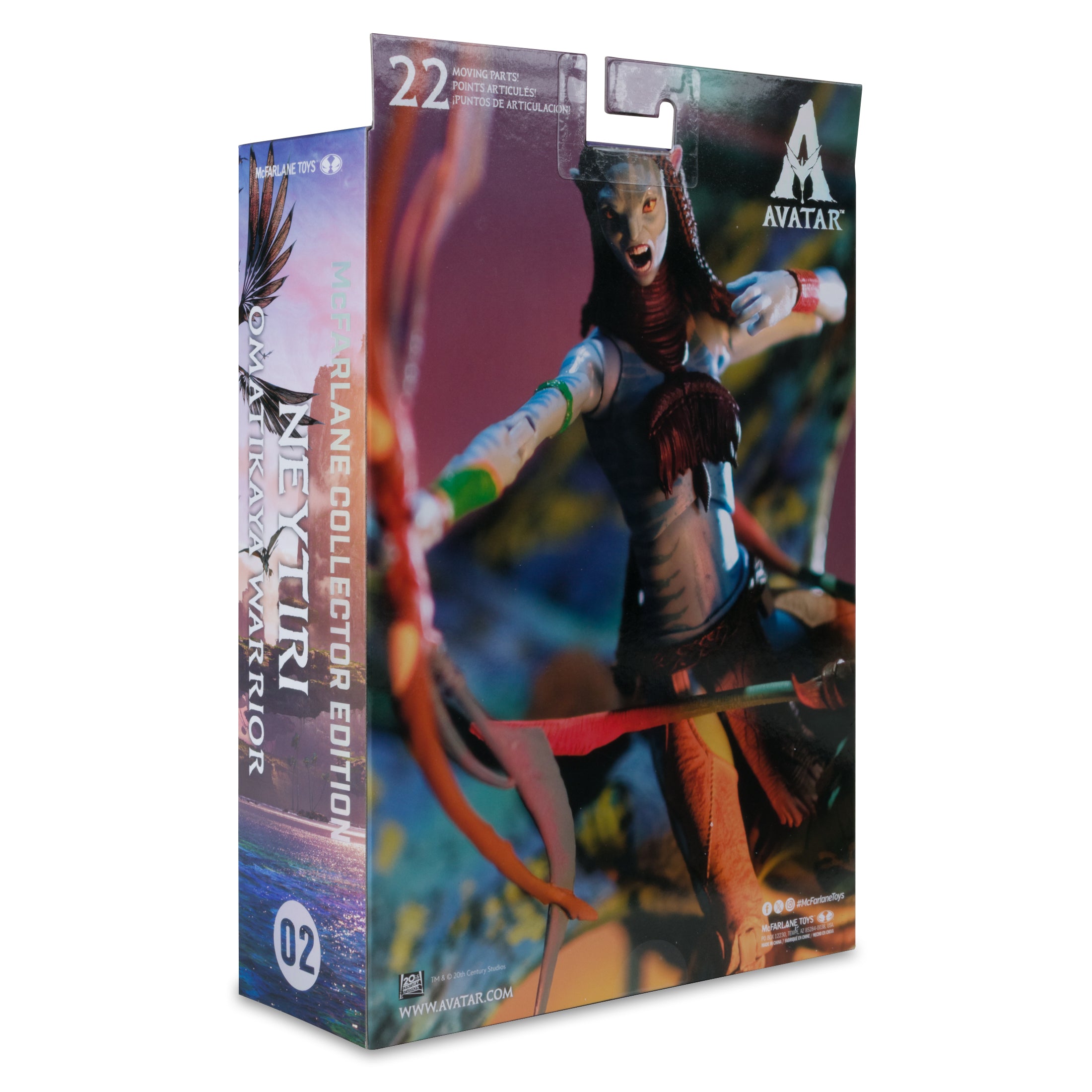 Avatar Collector Edition Fire & Ash Neytiri Omatikaya Warrior