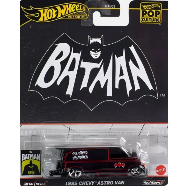 Hot Wheels Pop Culture Batman 1985 Chevy Astro Van