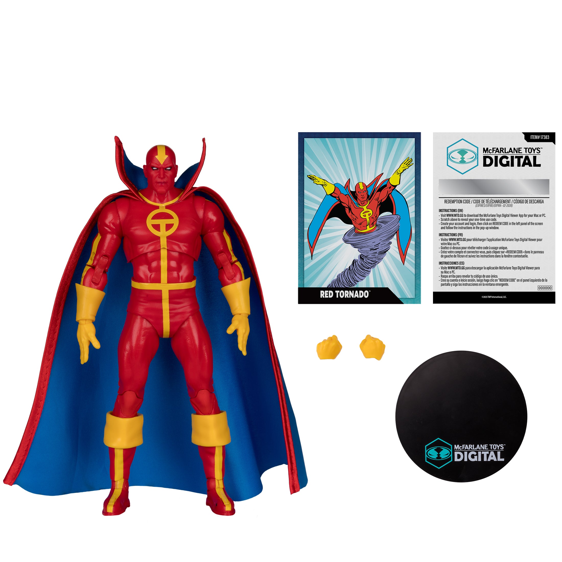 DC Classics (McFarlane Toys Digital) Red Tornado (Gold Label)