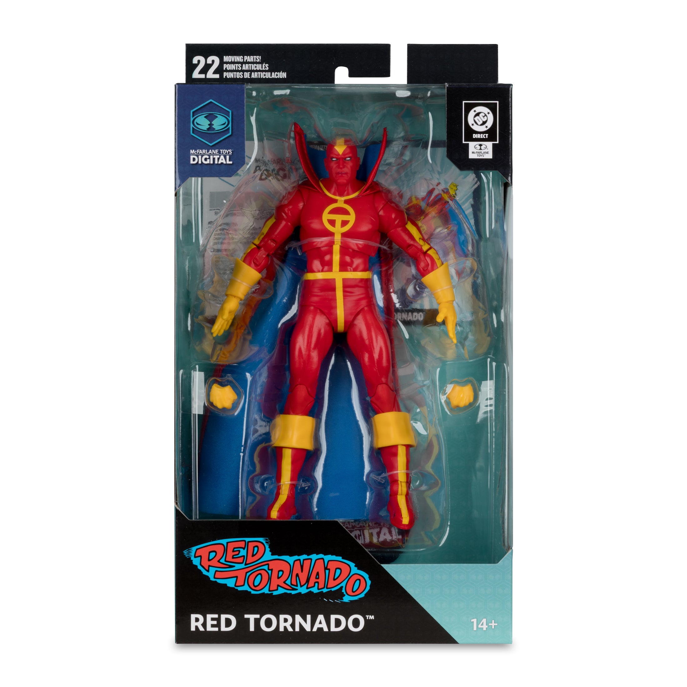 DC Classics (McFarlane Toys Digital) Red Tornado (Gold Label)