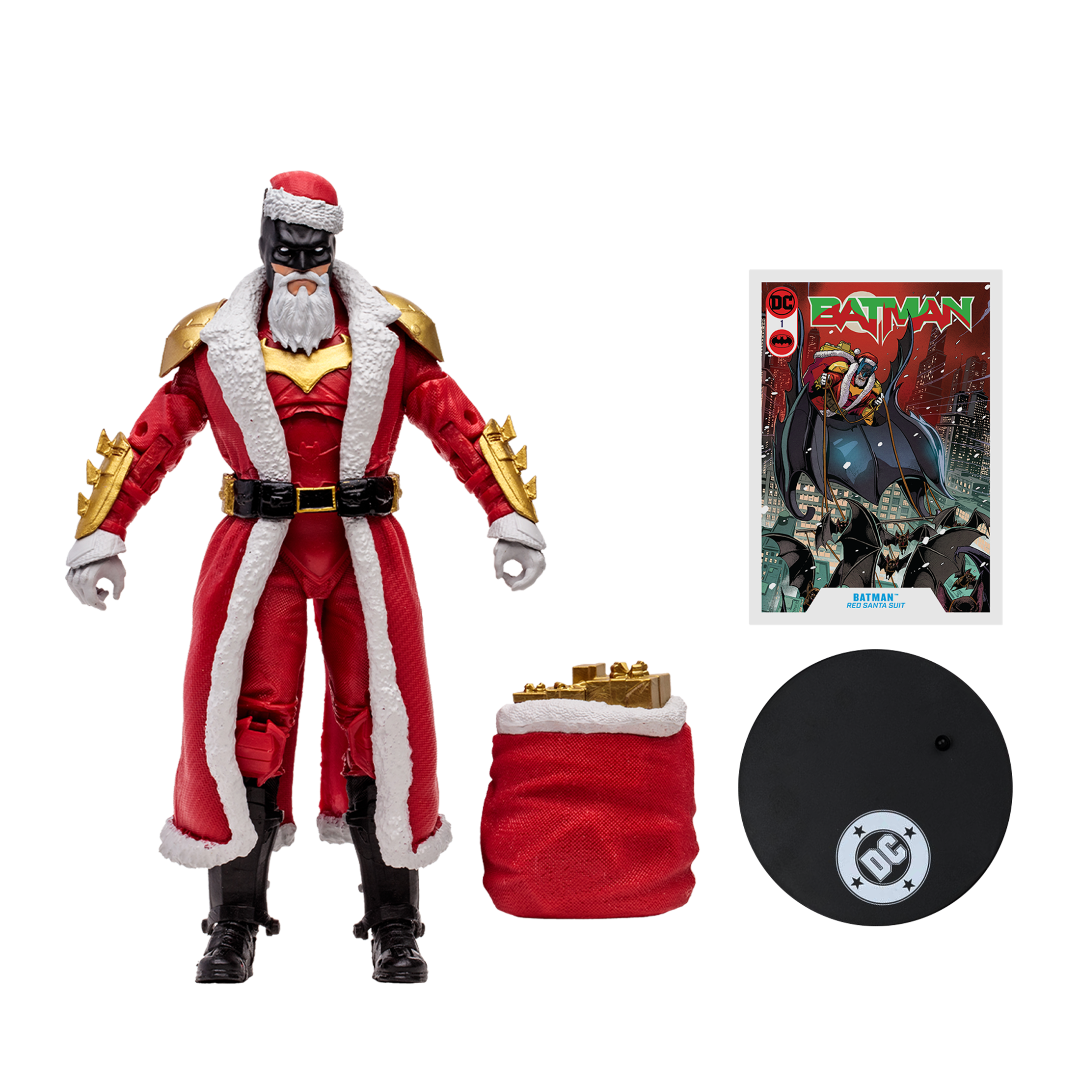 PRE-ORDER DC McFarlane Vault Collection Santa Batman