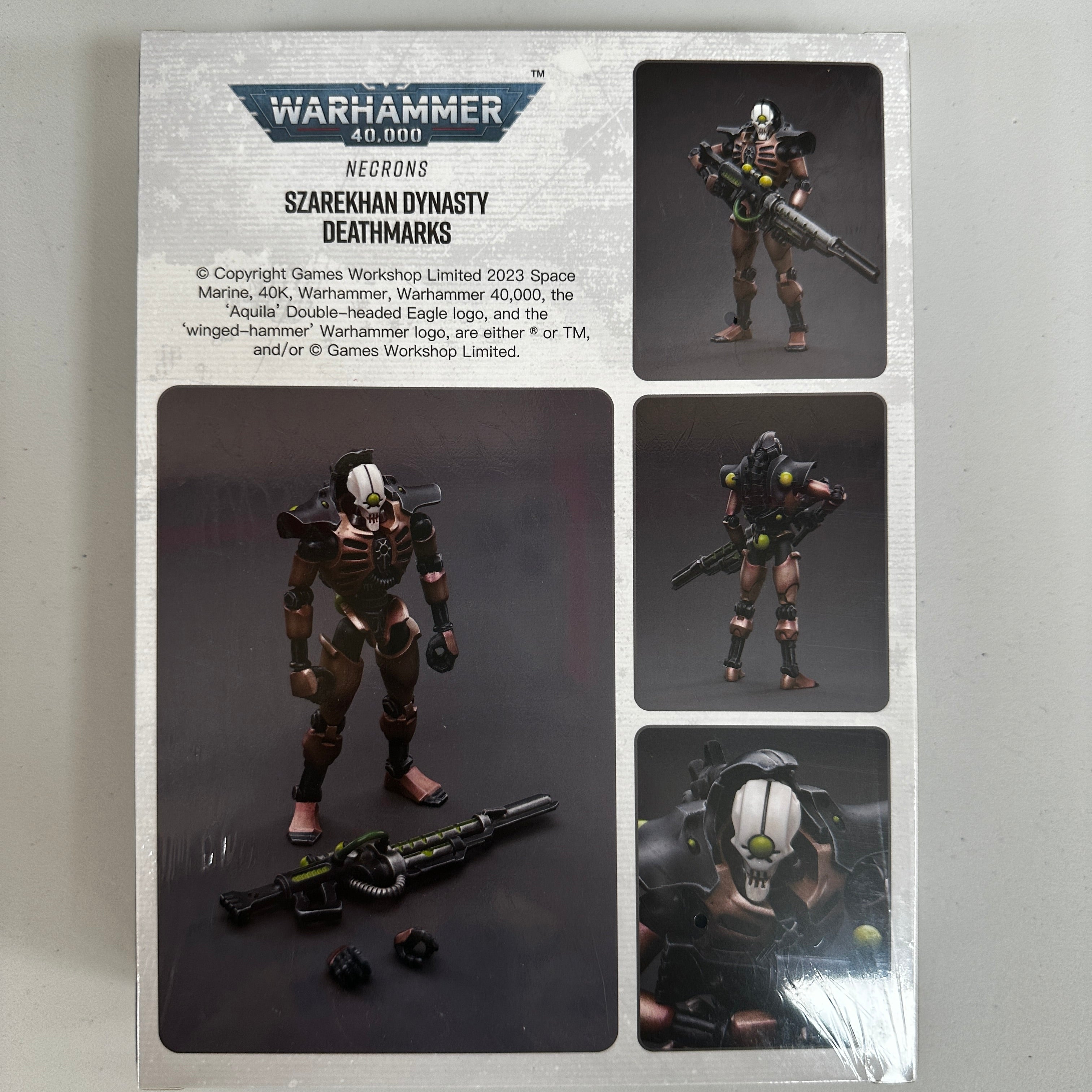 JOYTOY Warhammer 1/18 Szarekhan Deathmarks