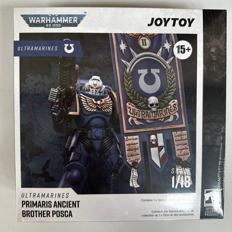 JOYTOY Warhammer 1/18 Ultramarines Primaris Ancient Posca