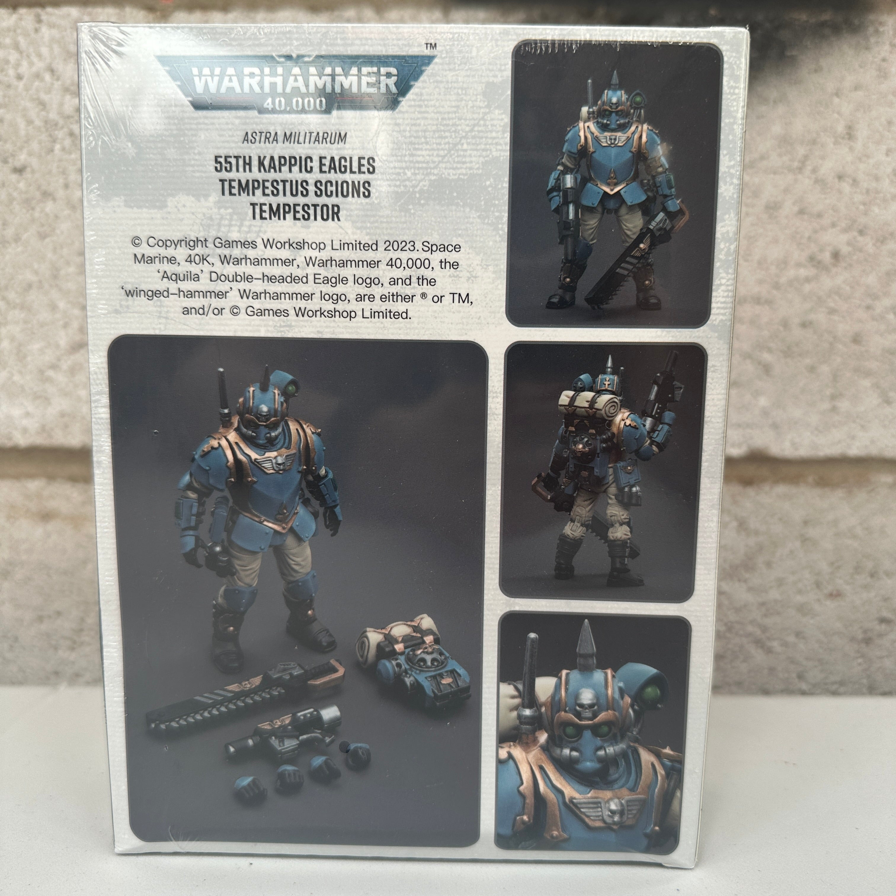 JOYTOY Warhammer 1/18 55th Kappic Eagles Tempestor