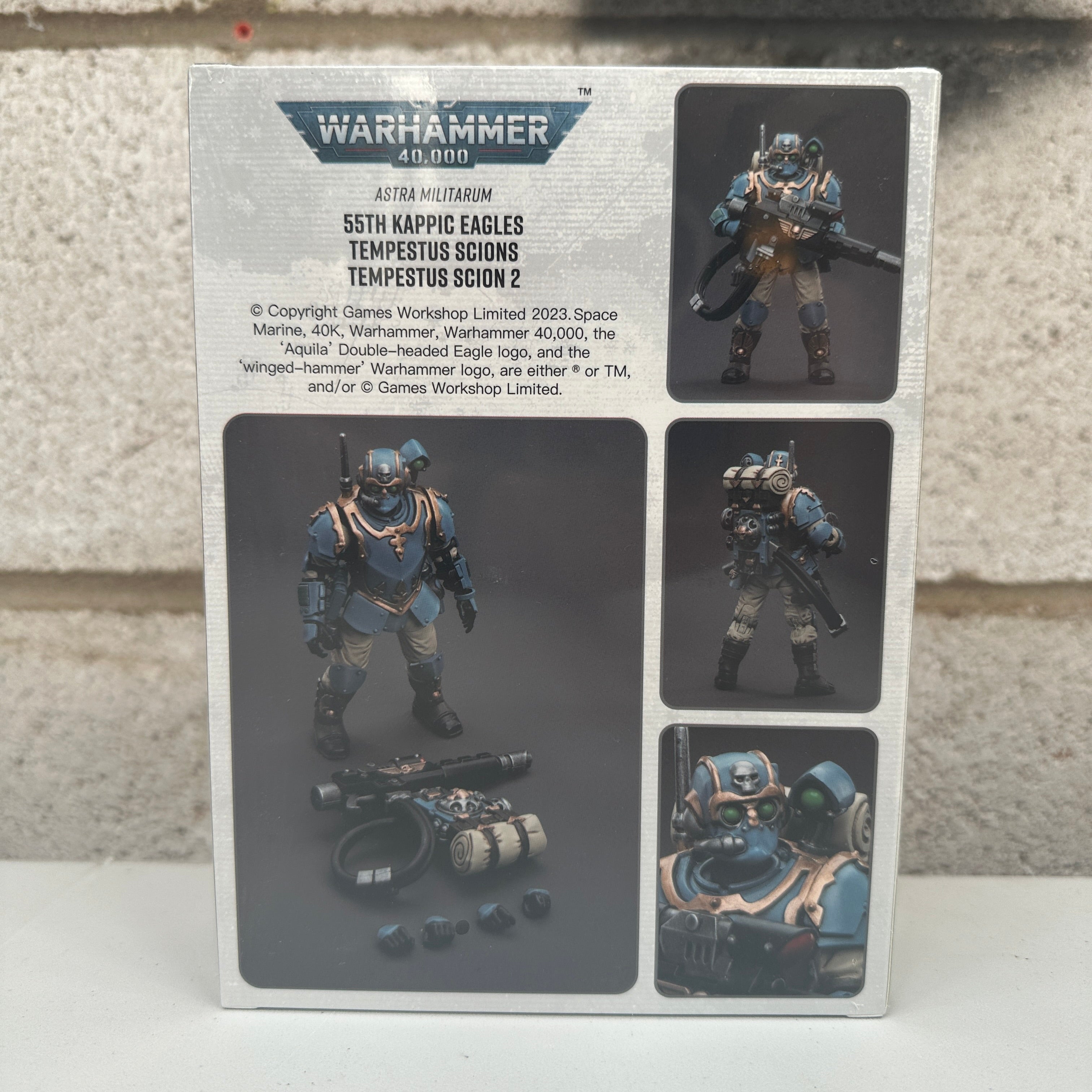 JOYTOY Warhammer 1/18 55th Kappic Eagles Tempestus Scion 2