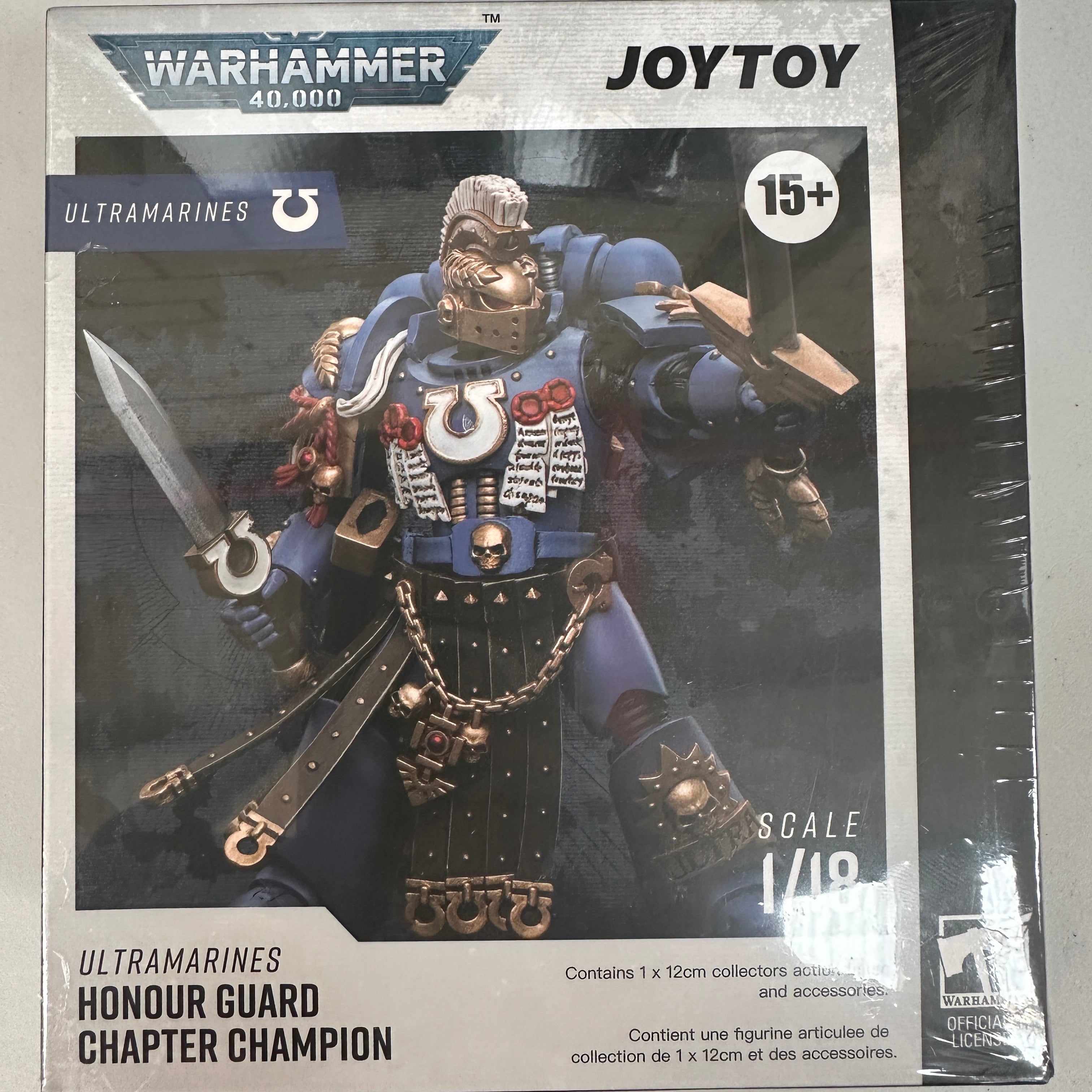 JOYTOY Warhammer 1/18 Ultramarines Honour Guard Chapter Champion