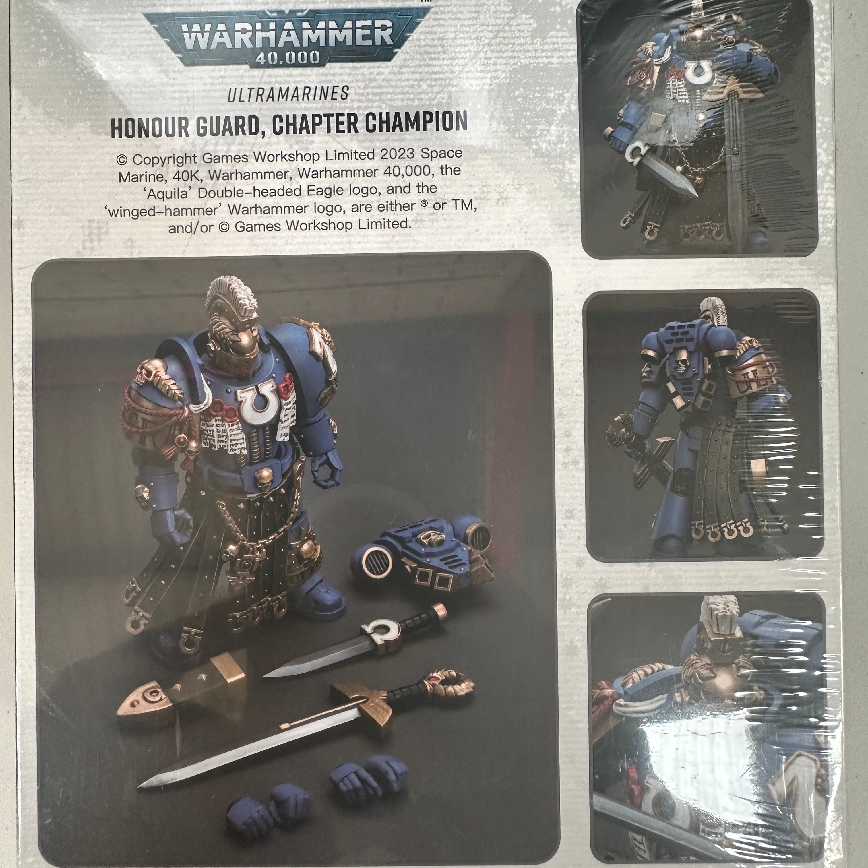 JOYTOY Warhammer 1/18 Ultramarines Honour Guard Chapter Champion
