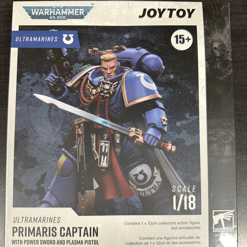 JOYTOY Warhammer 1/18 Ultramarines Primaris Captain