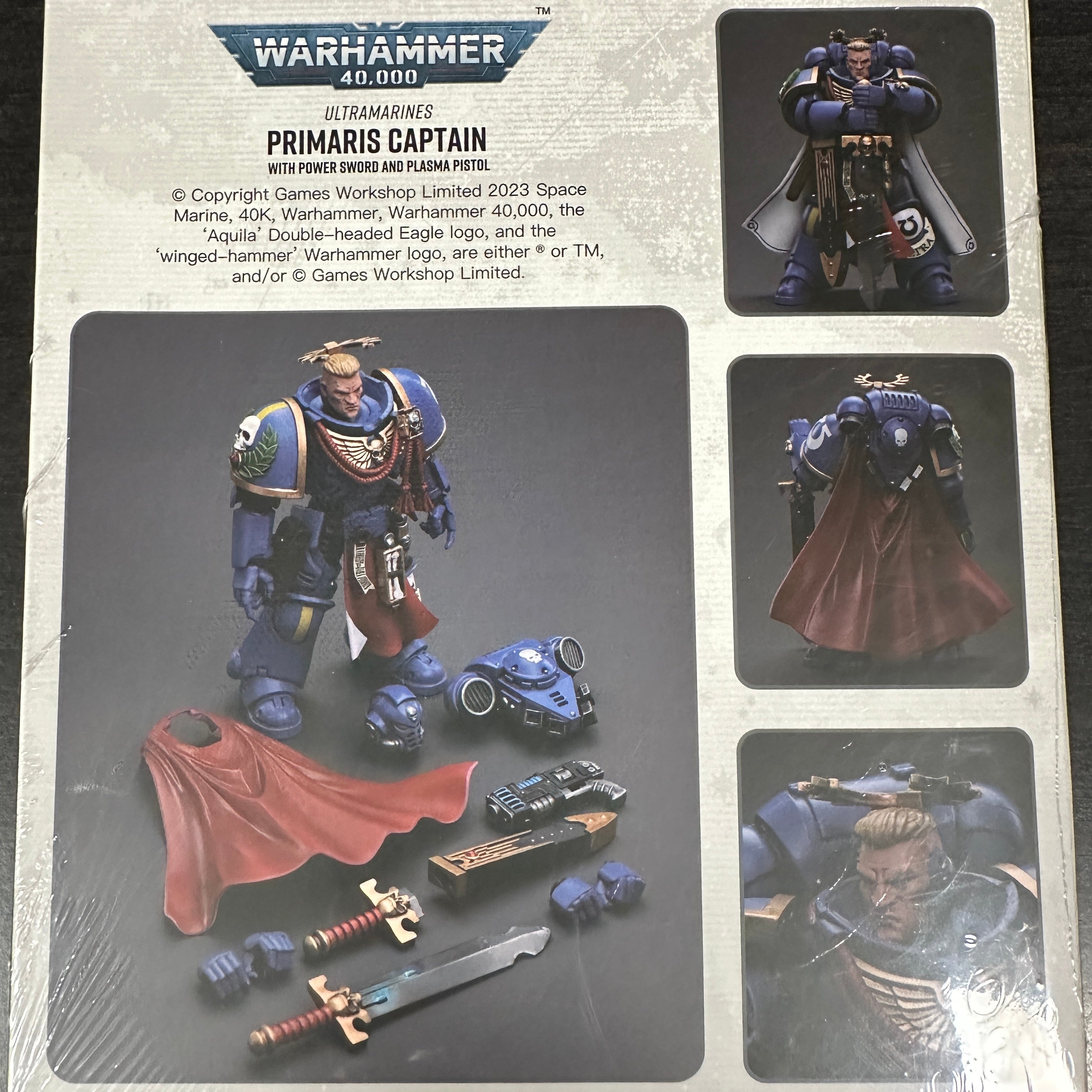JOYTOY Warhammer 1/18 Ultramarines Primaris Captain