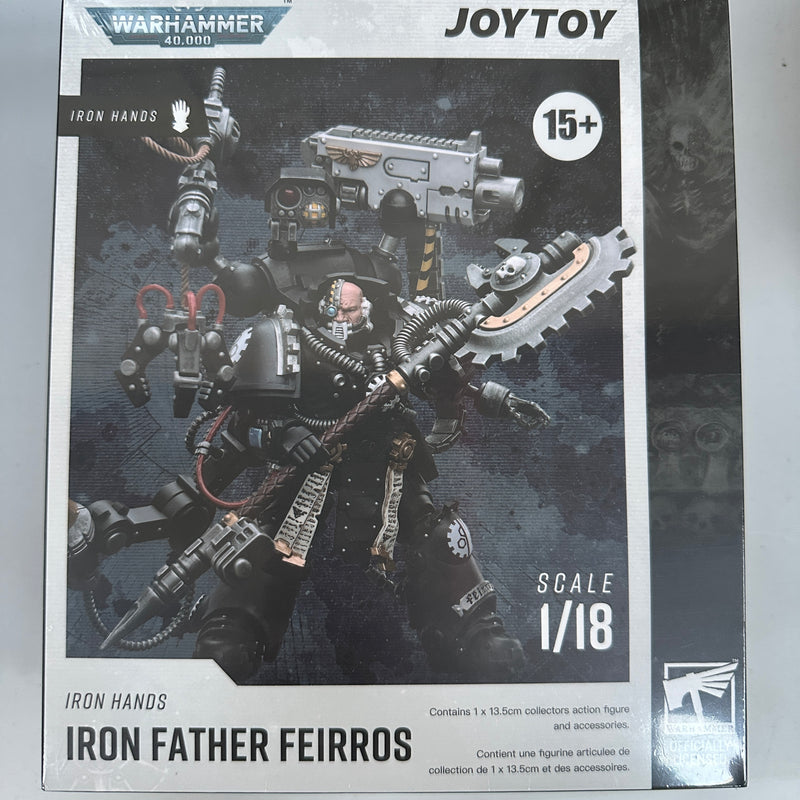 JOYTOY Warhammer 1/18 Iron Hands Iron Father Feirros