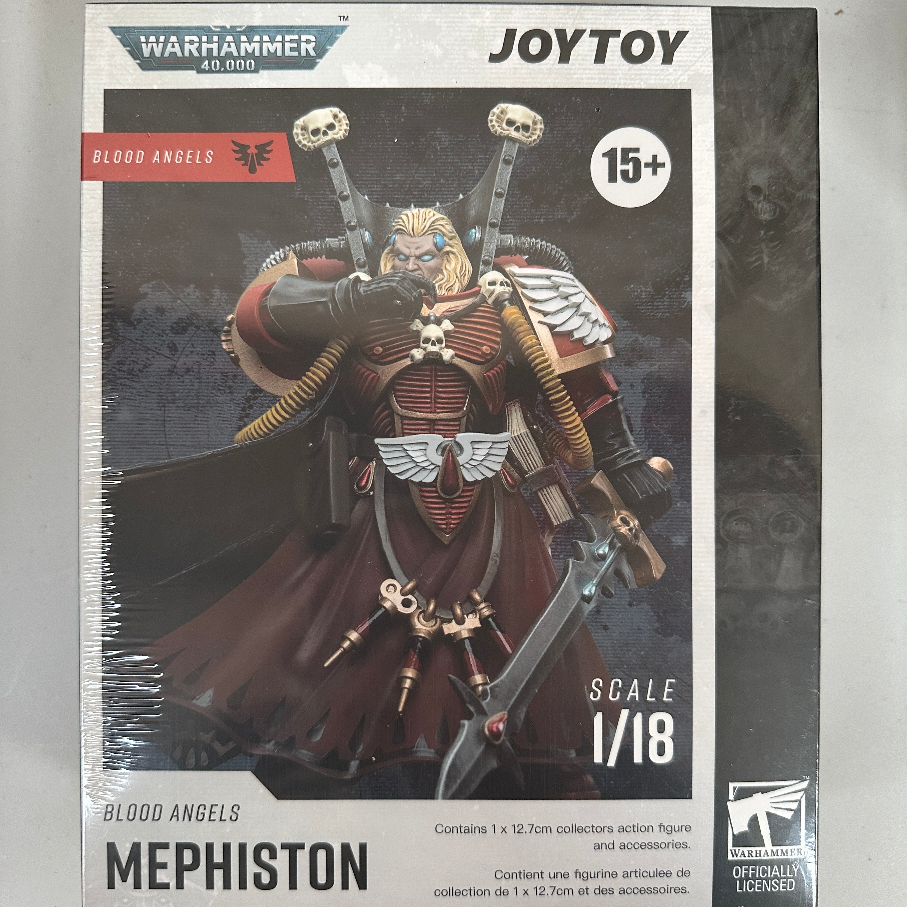 JOYTOY Warhammer 1/18 Blood Angels Mephiston