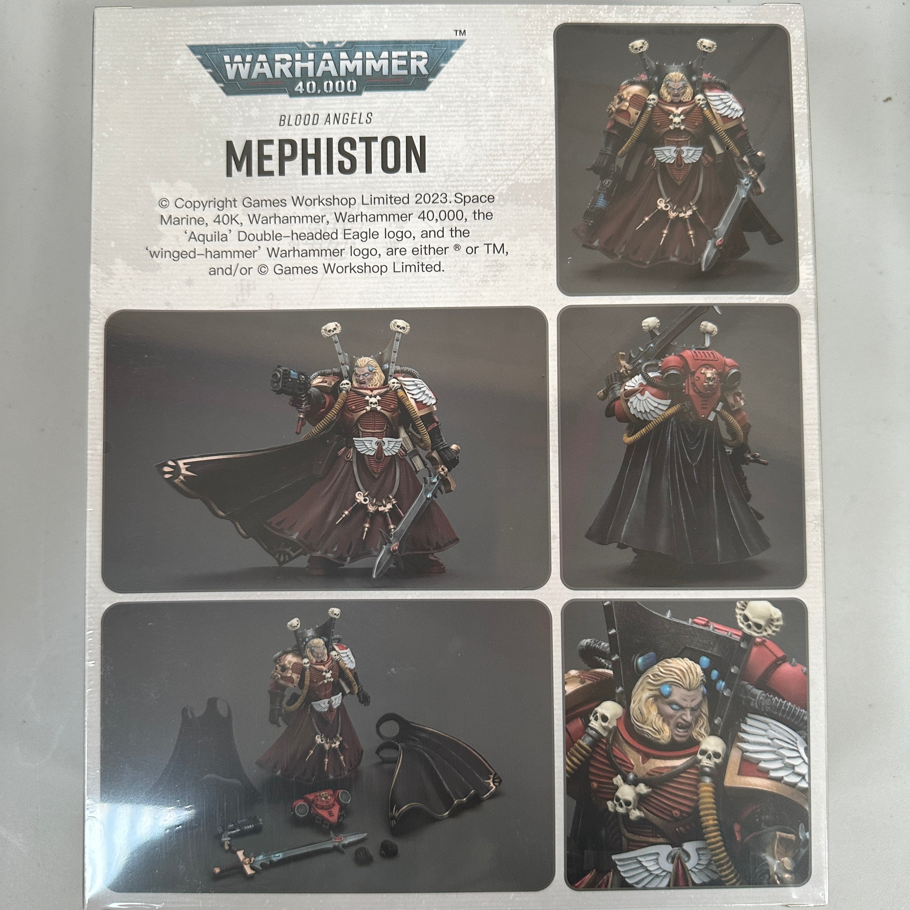 JOYTOY Warhammer 1/18 Blood Angels Mephiston