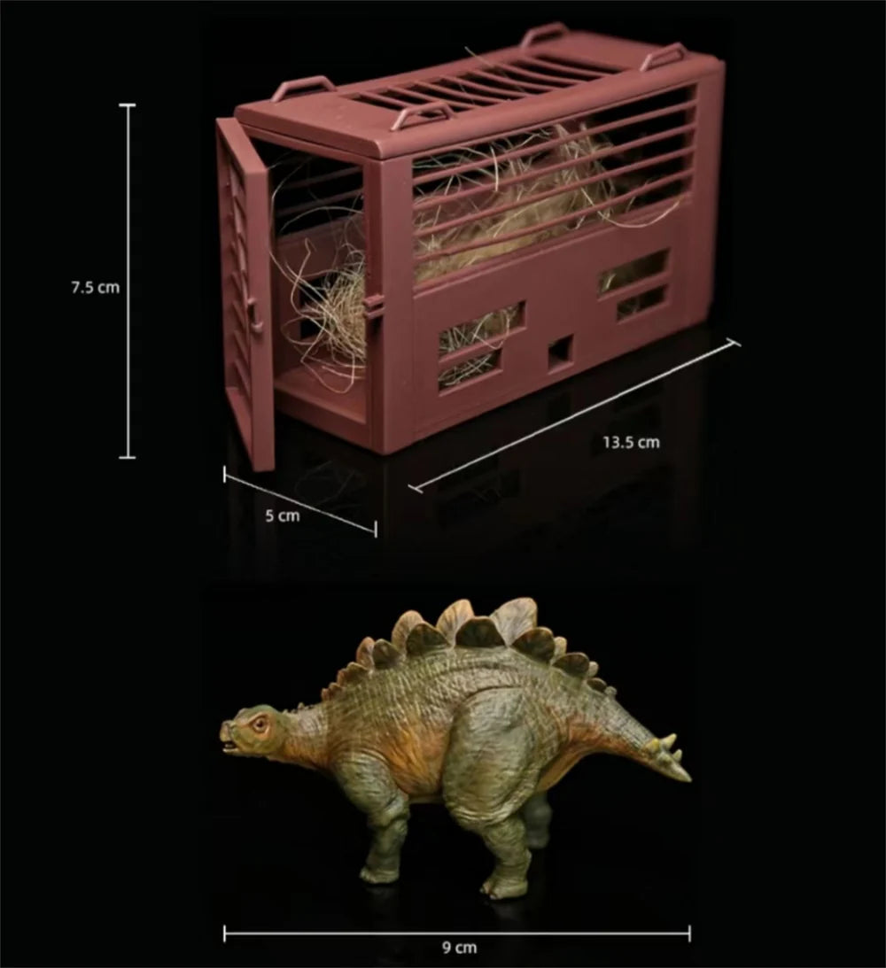 Dino Dream Jurassic Park The Lost World Stegasuarus Baby and Cage 1/30 Scale Resin Model