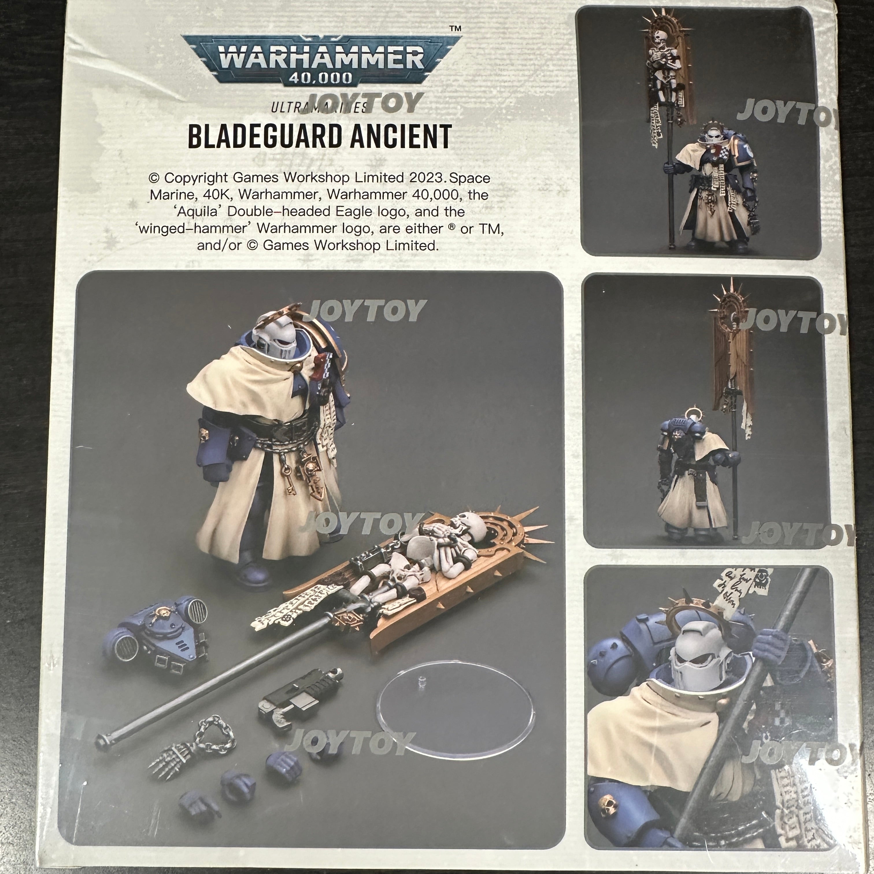 JOYTOY Warhammer 1/18 Ultramarines Bladeguard Ancient