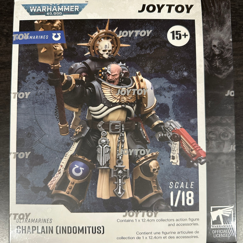 JOYTOY Warhammer 1/18 Ultramarines Chaplain (Indomitus)