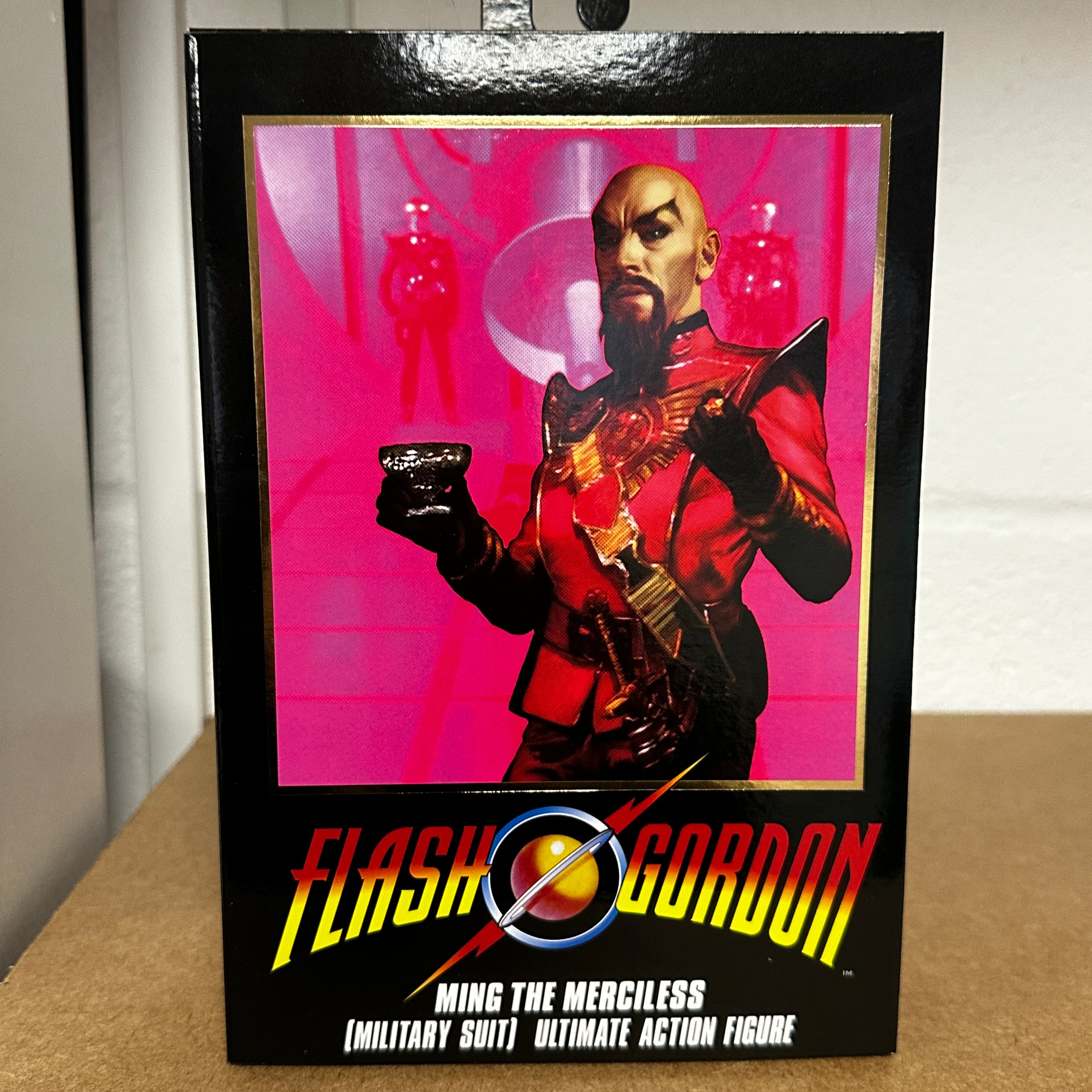 Neca Flash Gordon 1980 Movie Ming The Merciless (Military Suit)