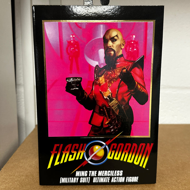 Neca Flash Gordon 1980 Movie Ming The Merciless (Military Suit)