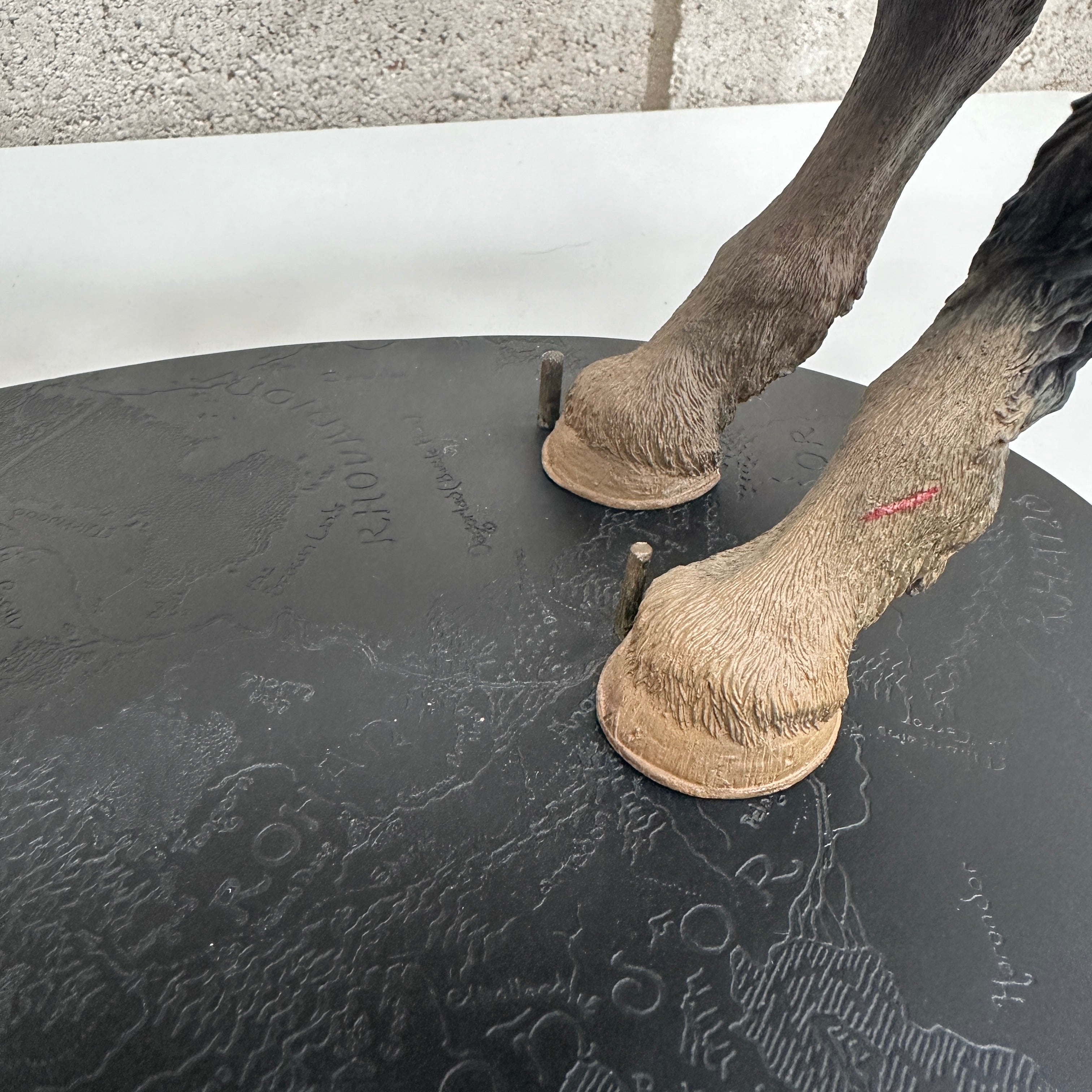 Sideshow Weta Lord of the Rings Ringwraith and Steed Statue PRE OWNED