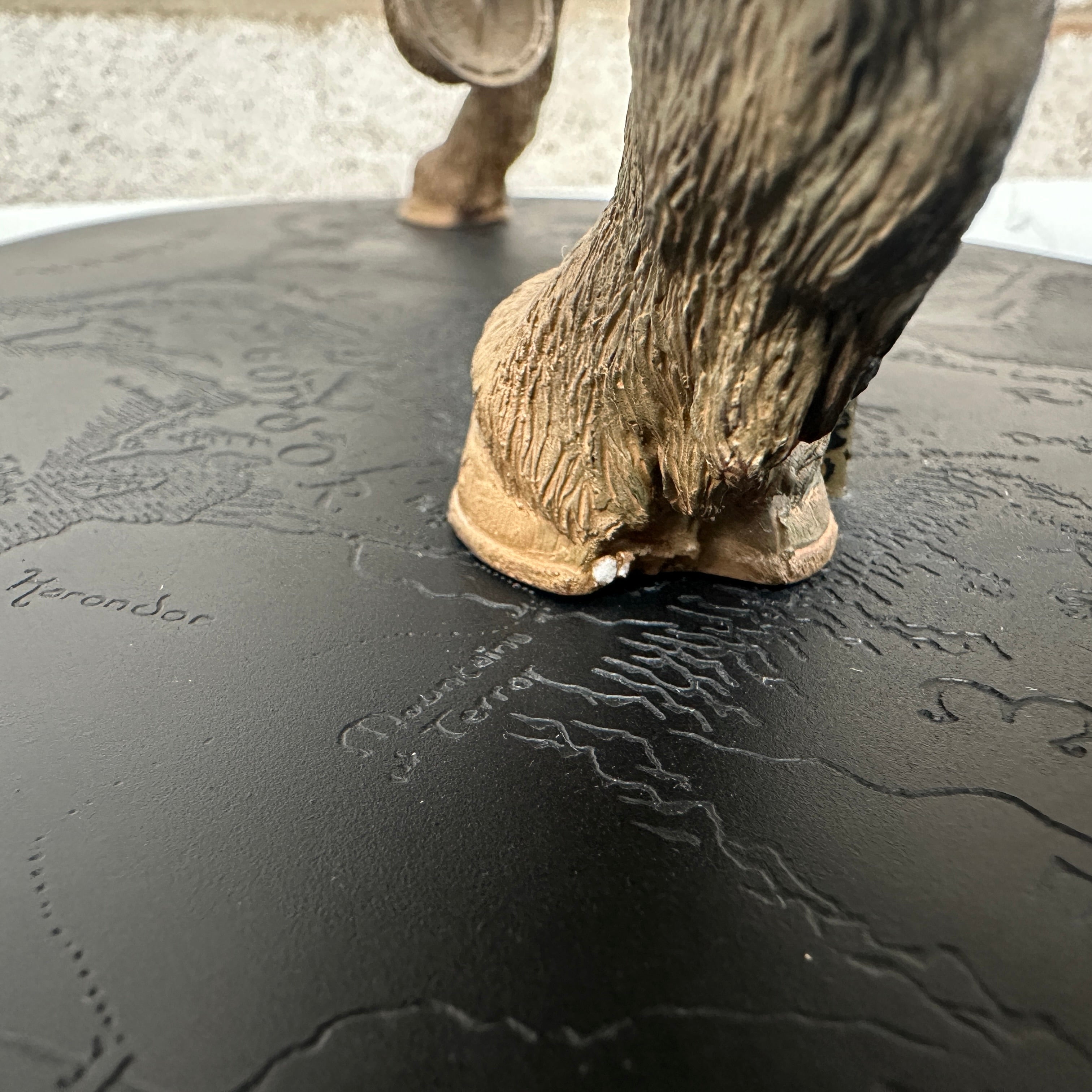 Sideshow Weta Lord of the Rings Ringwraith and Steed Statue PRE OWNED