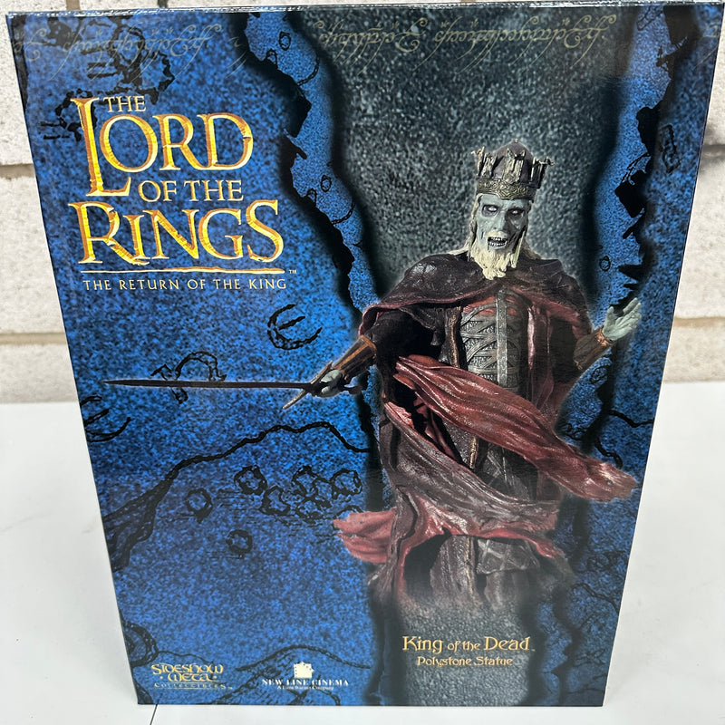 Sideshow Weta Lord of the Rings King of the Dead Statue PRE OWNED