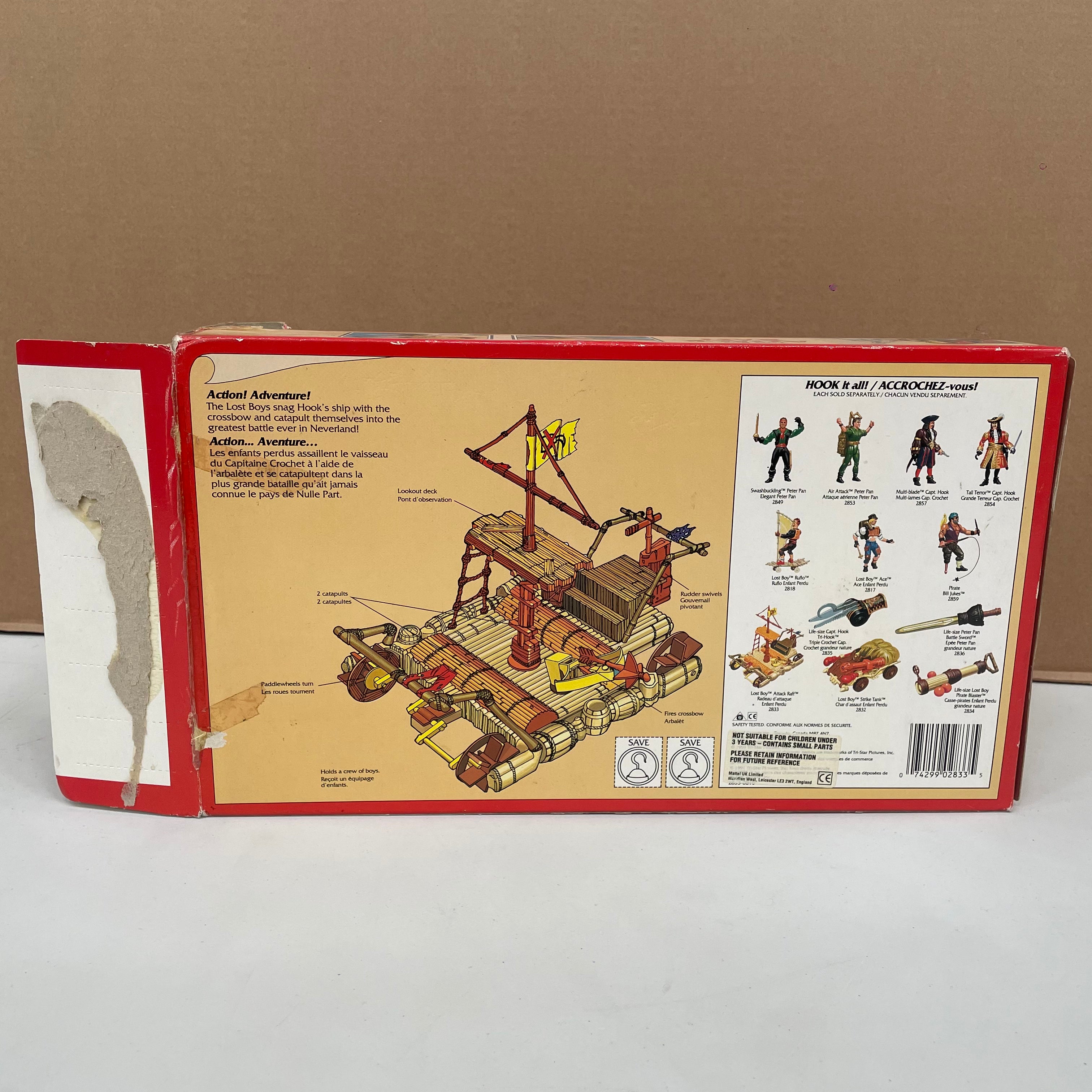 Hook Movie Vintage Lot of 7 Boxed Items