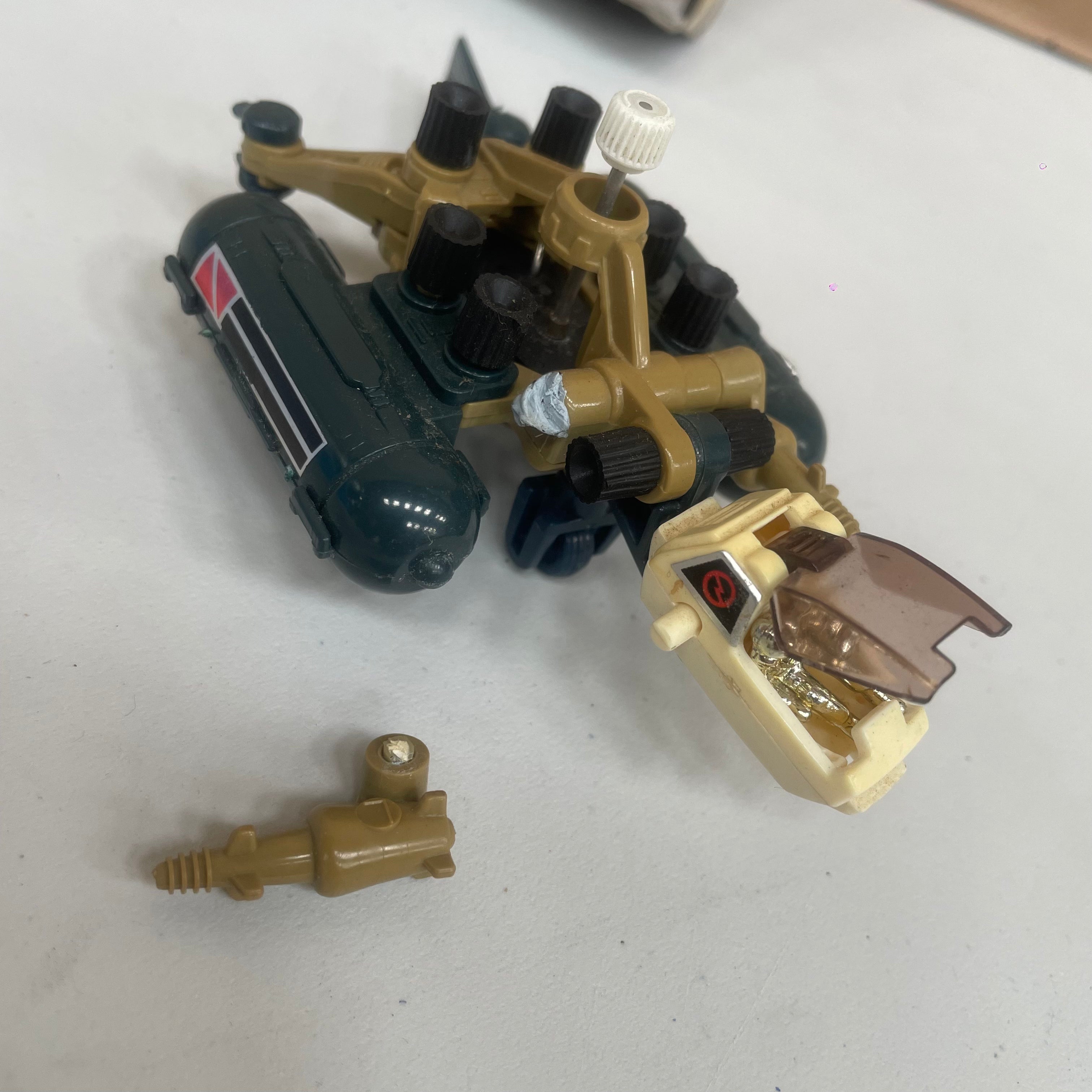 Zoids Vintage Boxed Aquadon DAMAGED