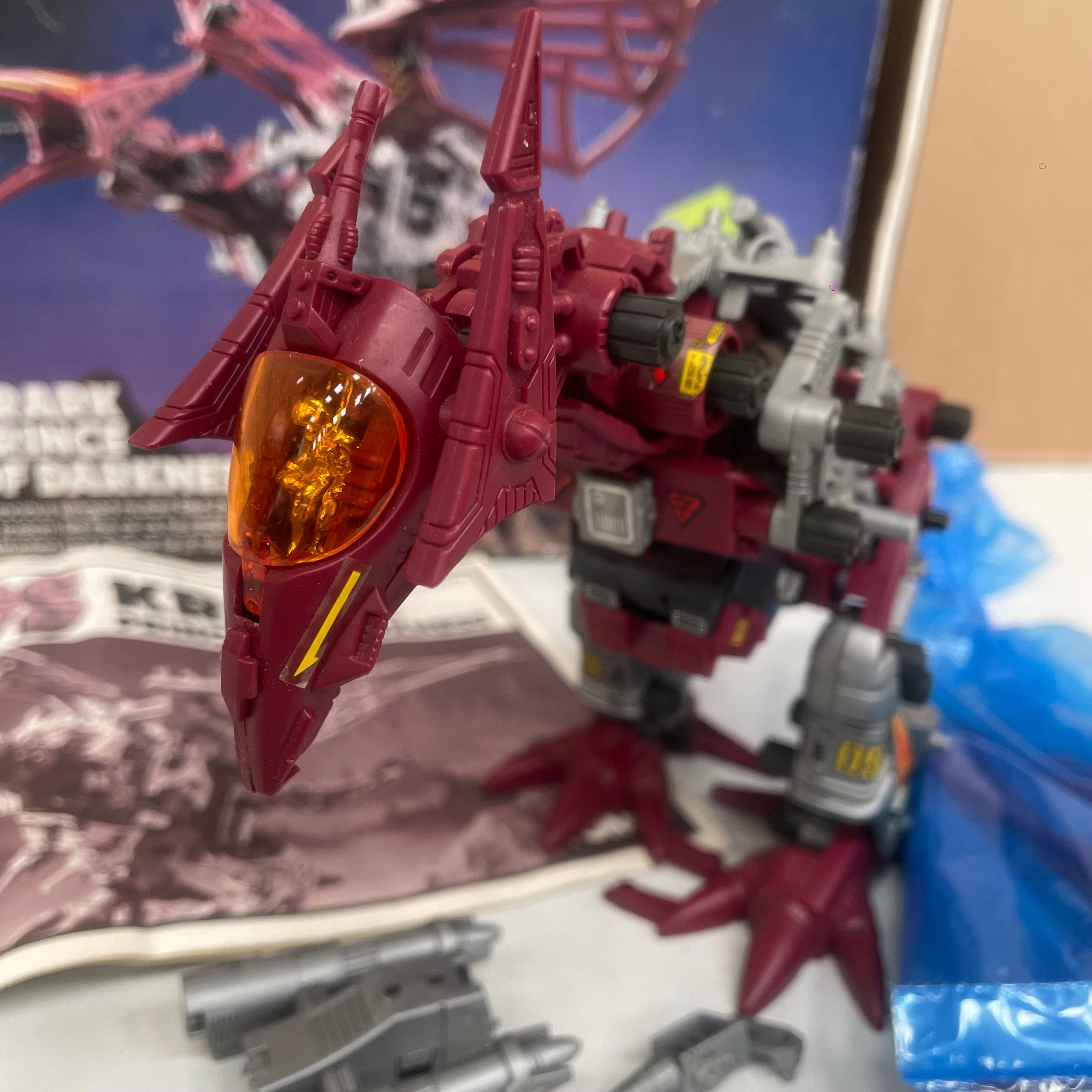 Zoids Vintage Boxed Krark Prince Of Darkness