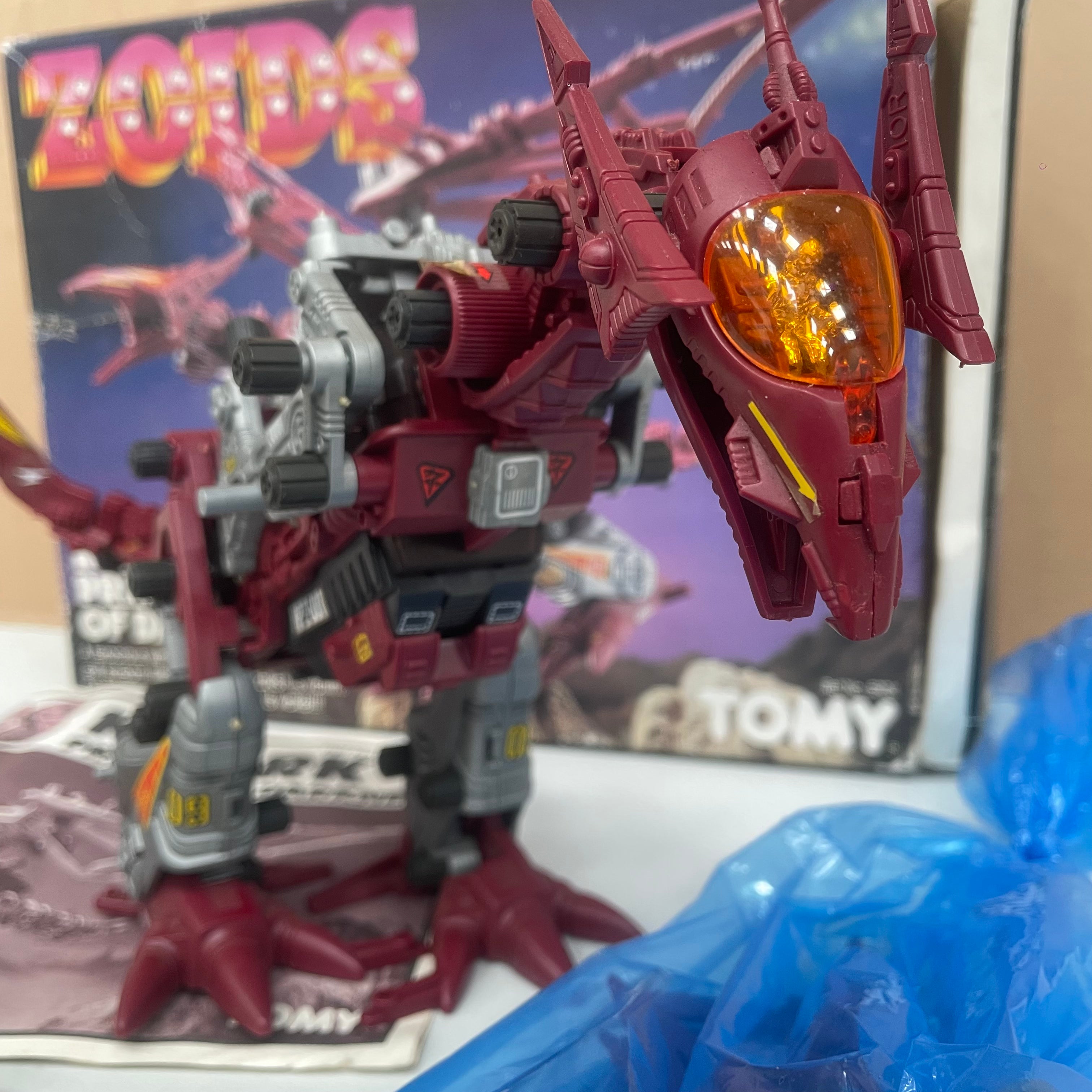 Zoids Vintage Boxed Krark Prince Of Darkness