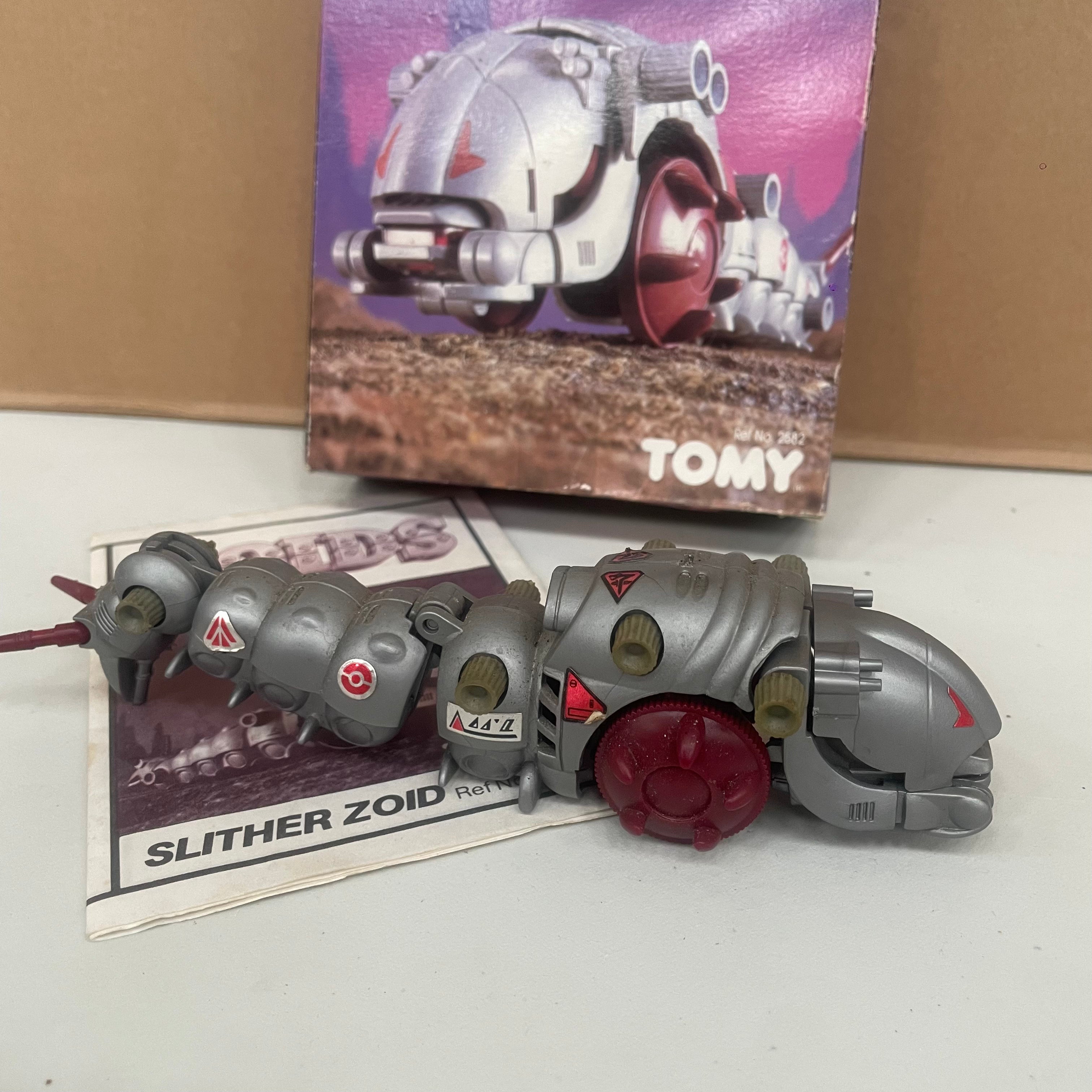 Zoids Vintage Boxed Slitherzoid