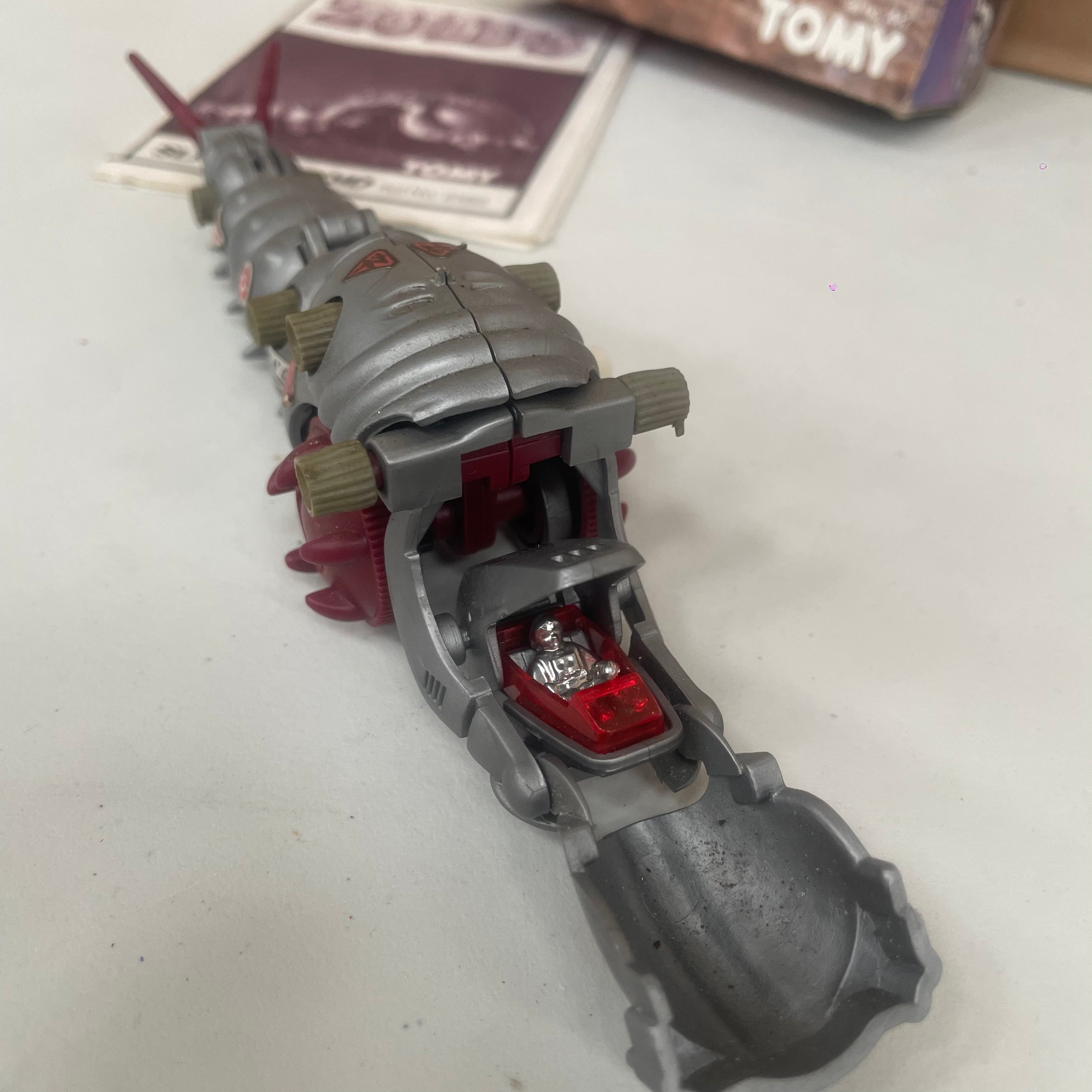 Zoids Vintage Boxed Slitherzoid