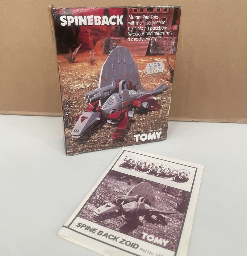 Zoids Vintage Boxed Spineback