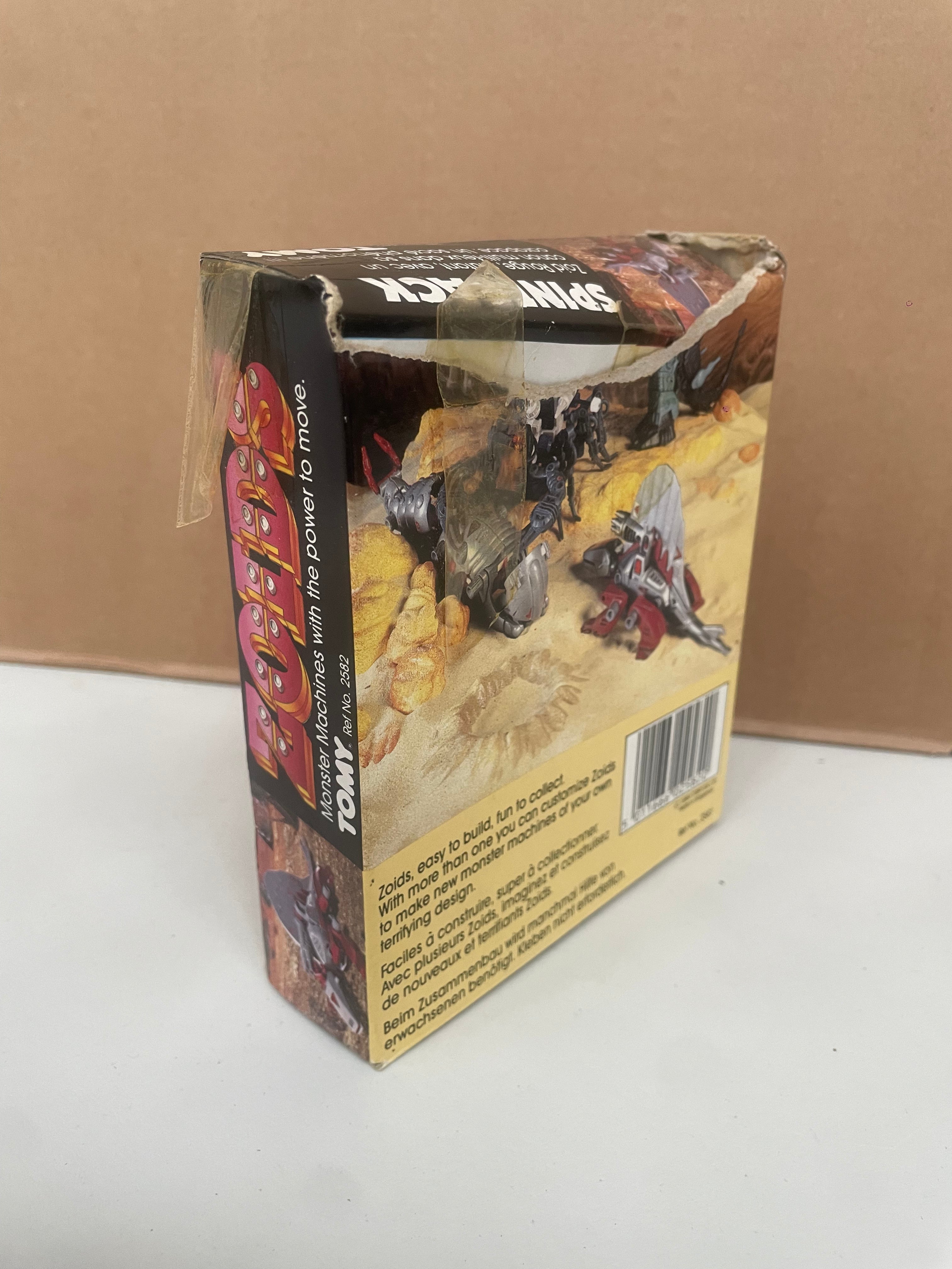 Zoids Vintage Boxed Spineback