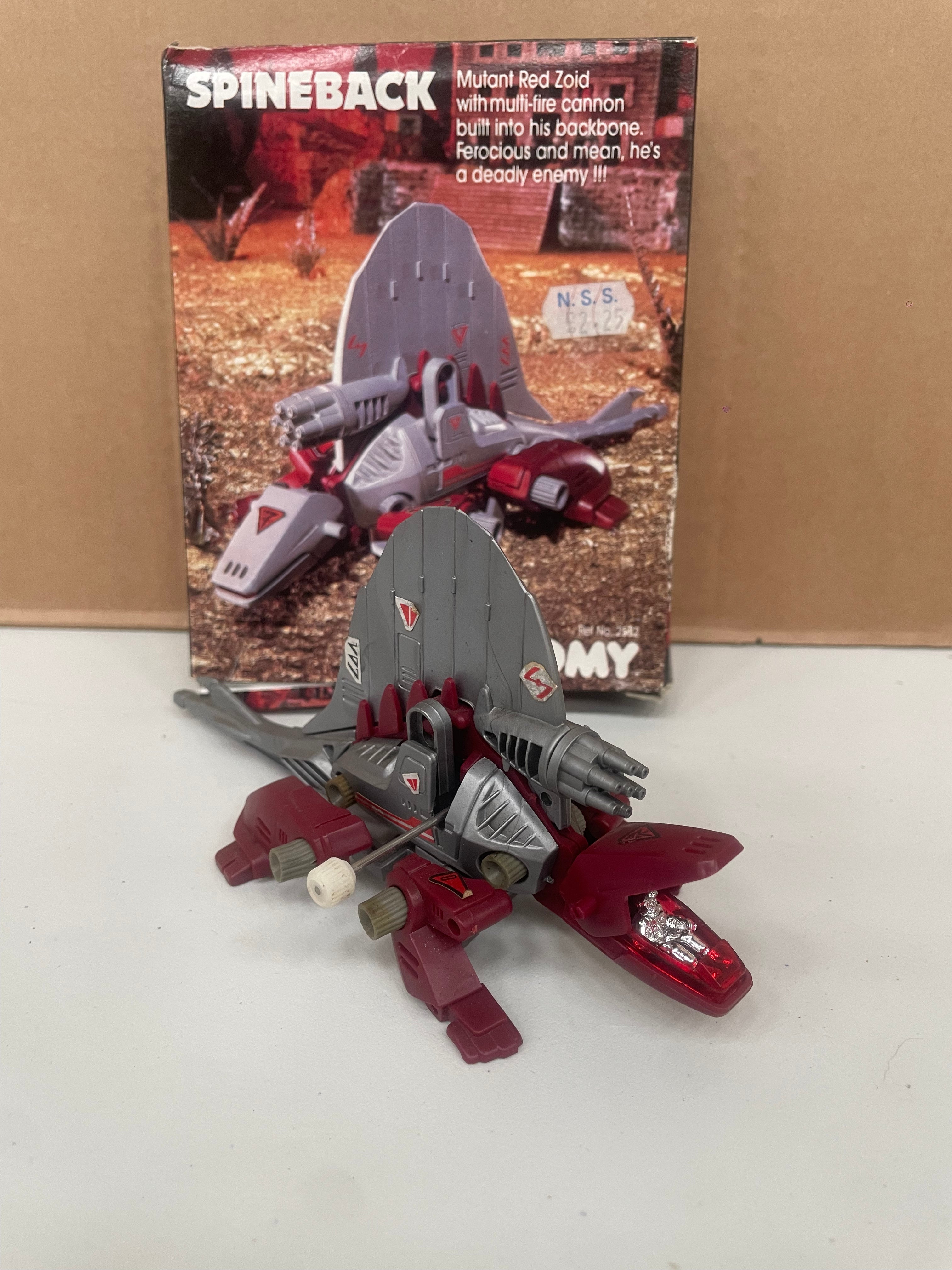 Zoids Vintage Boxed Spineback