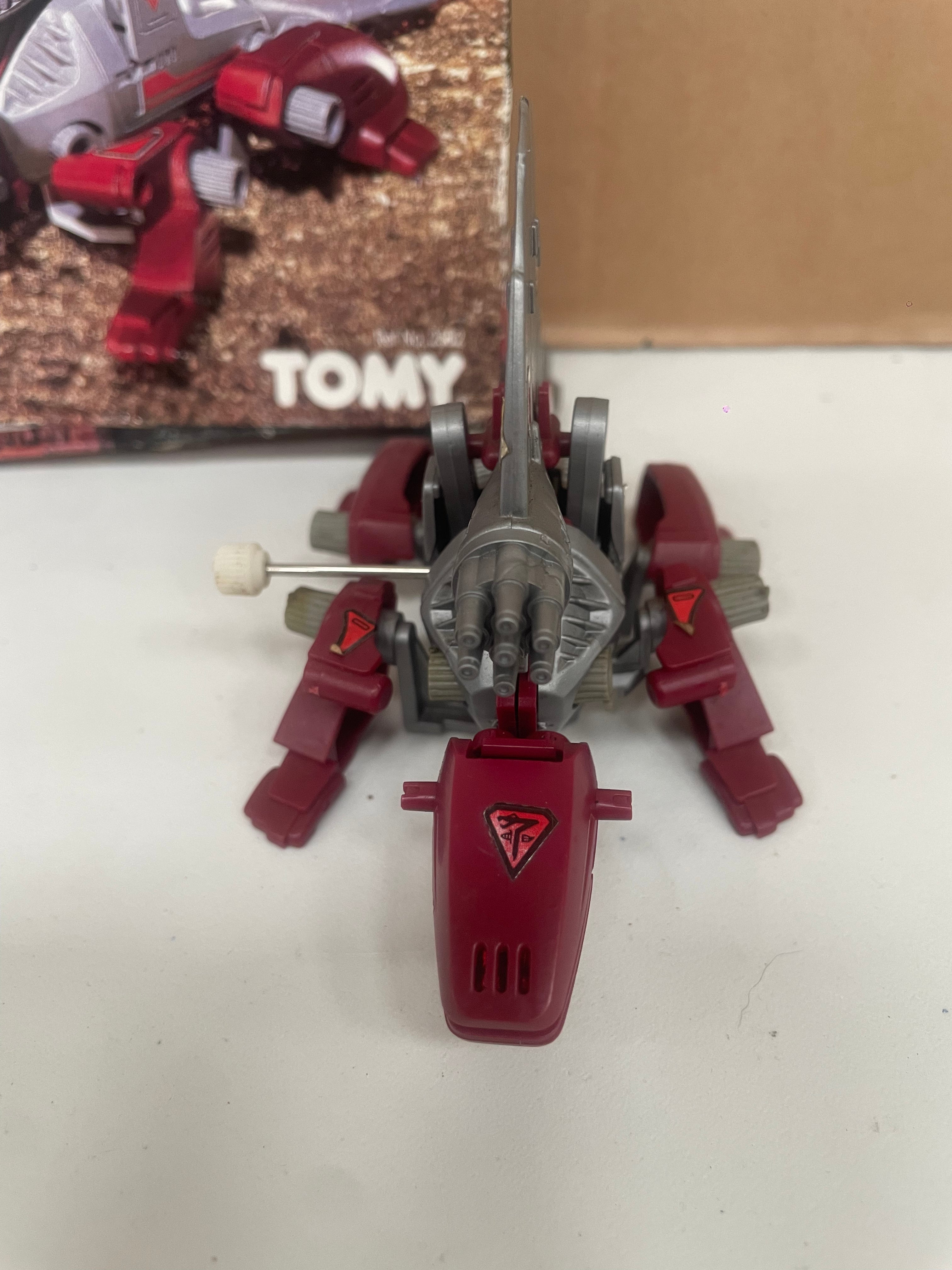 Zoids Vintage Boxed Spineback