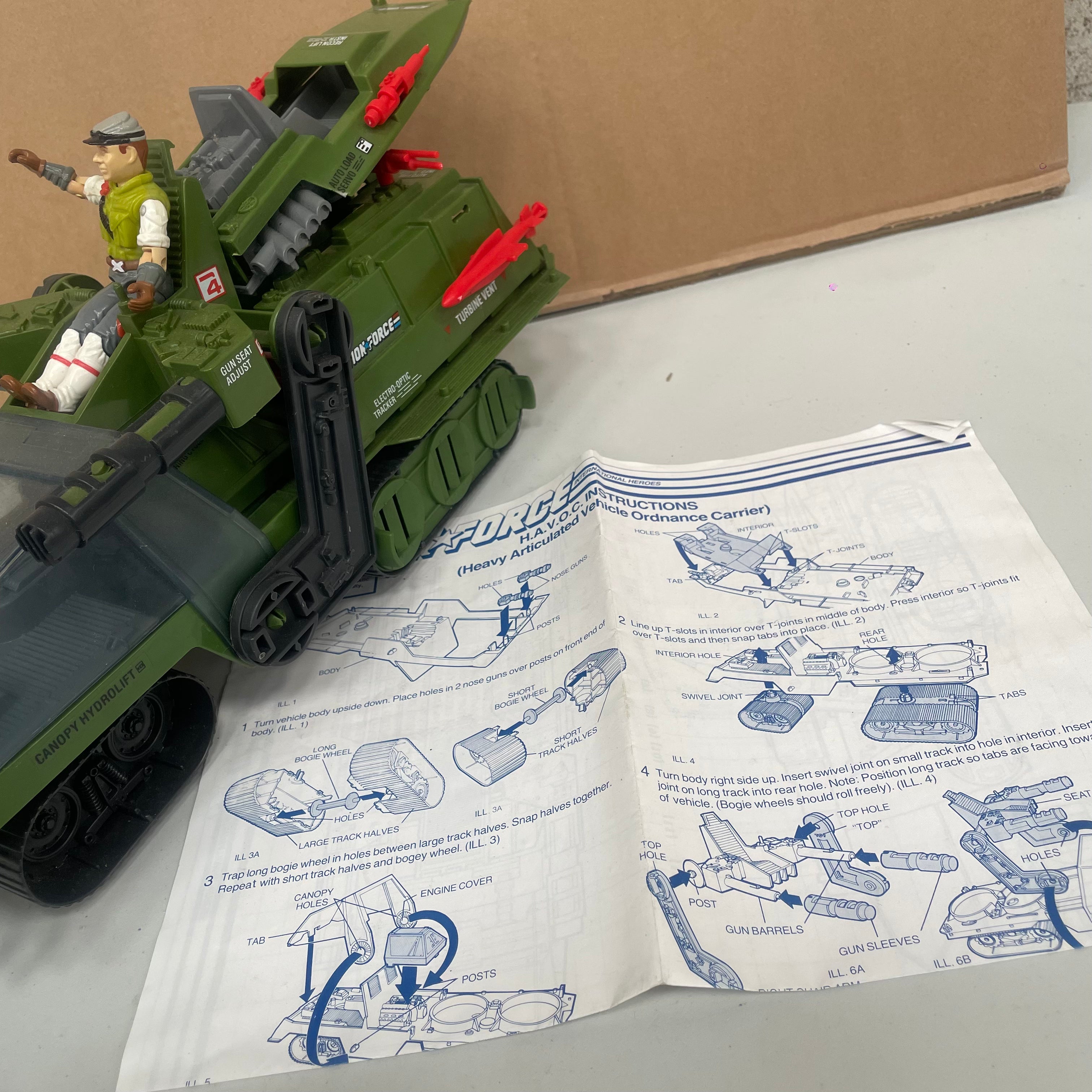 GI Joe HAVOC Pre Owned