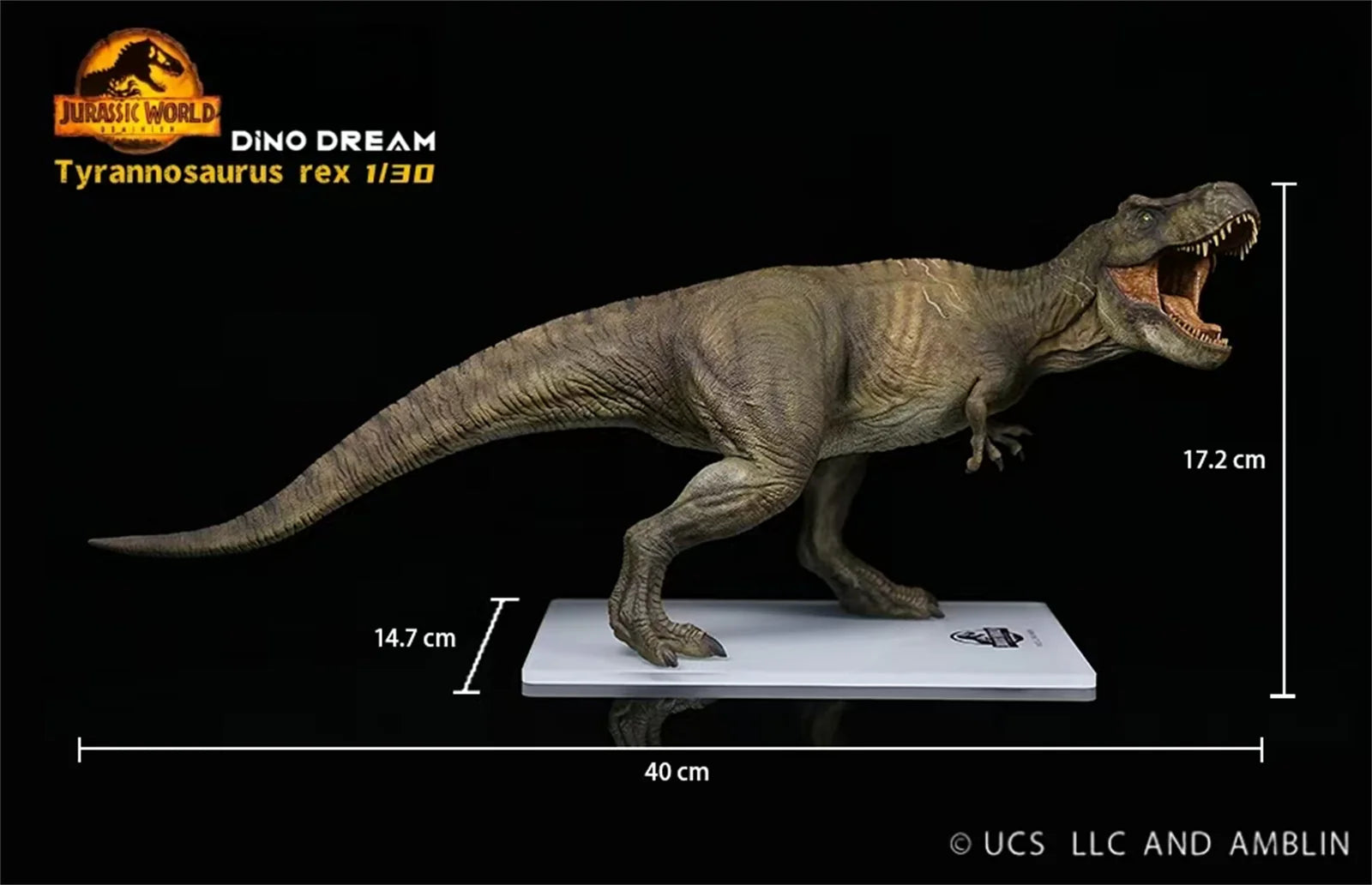 Dino Dream Jurassic World Dominion Tyrannosaurus Rex 1/30 Scale Resin Model